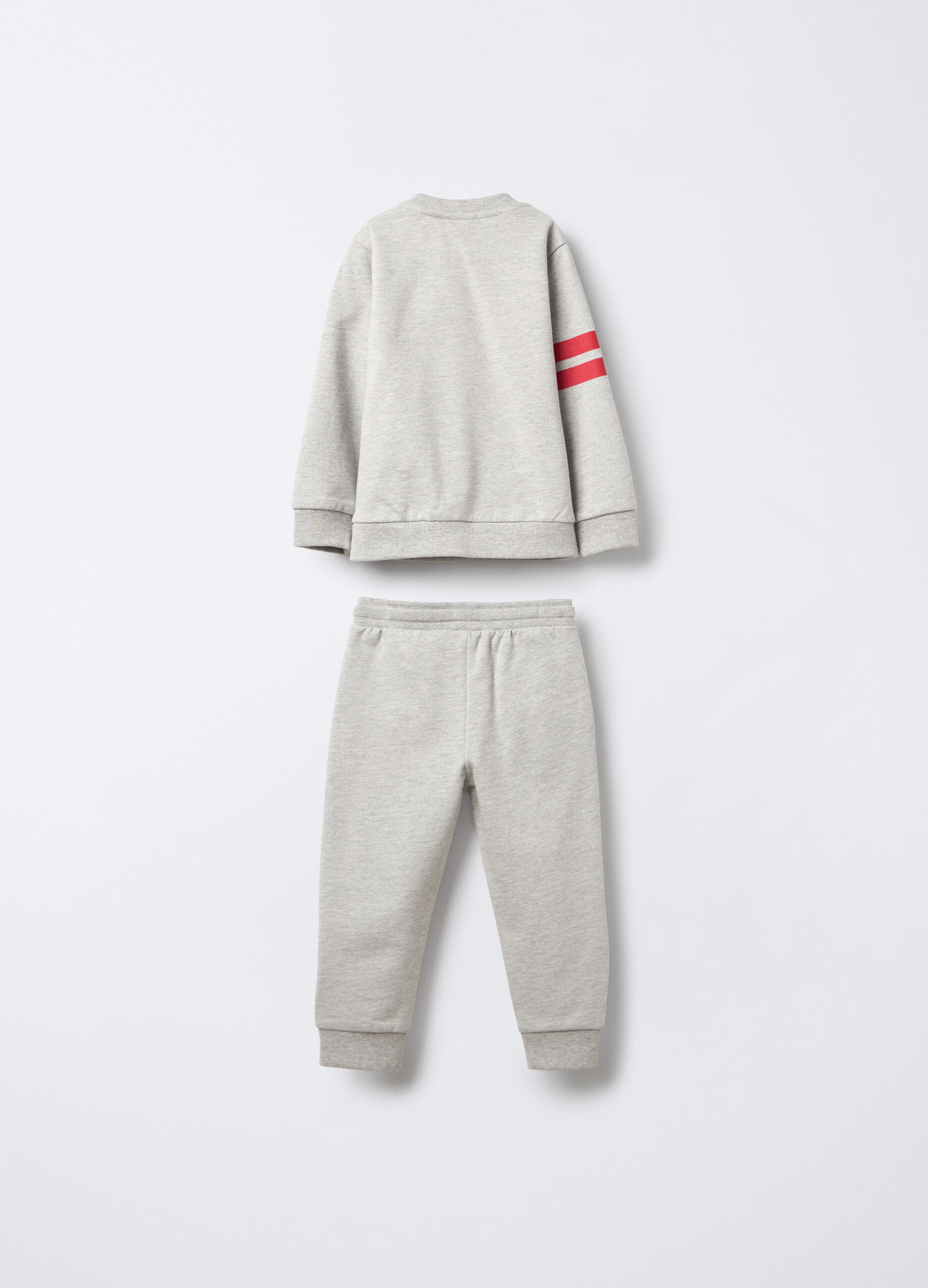 Jogging set Disney in cotone garzato  m&eacute;lange bimbo_1
