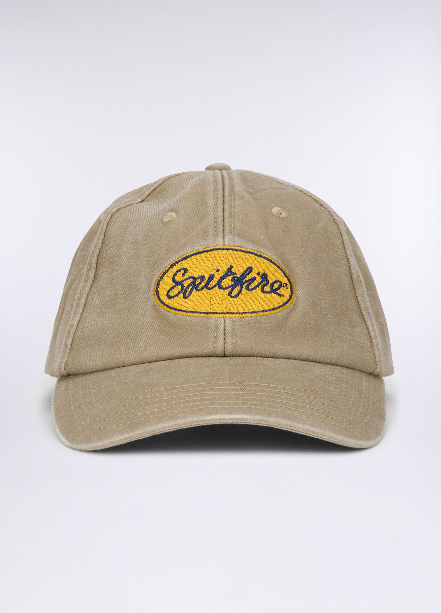 Cappello baseball effetto denim con toppa uomo_1