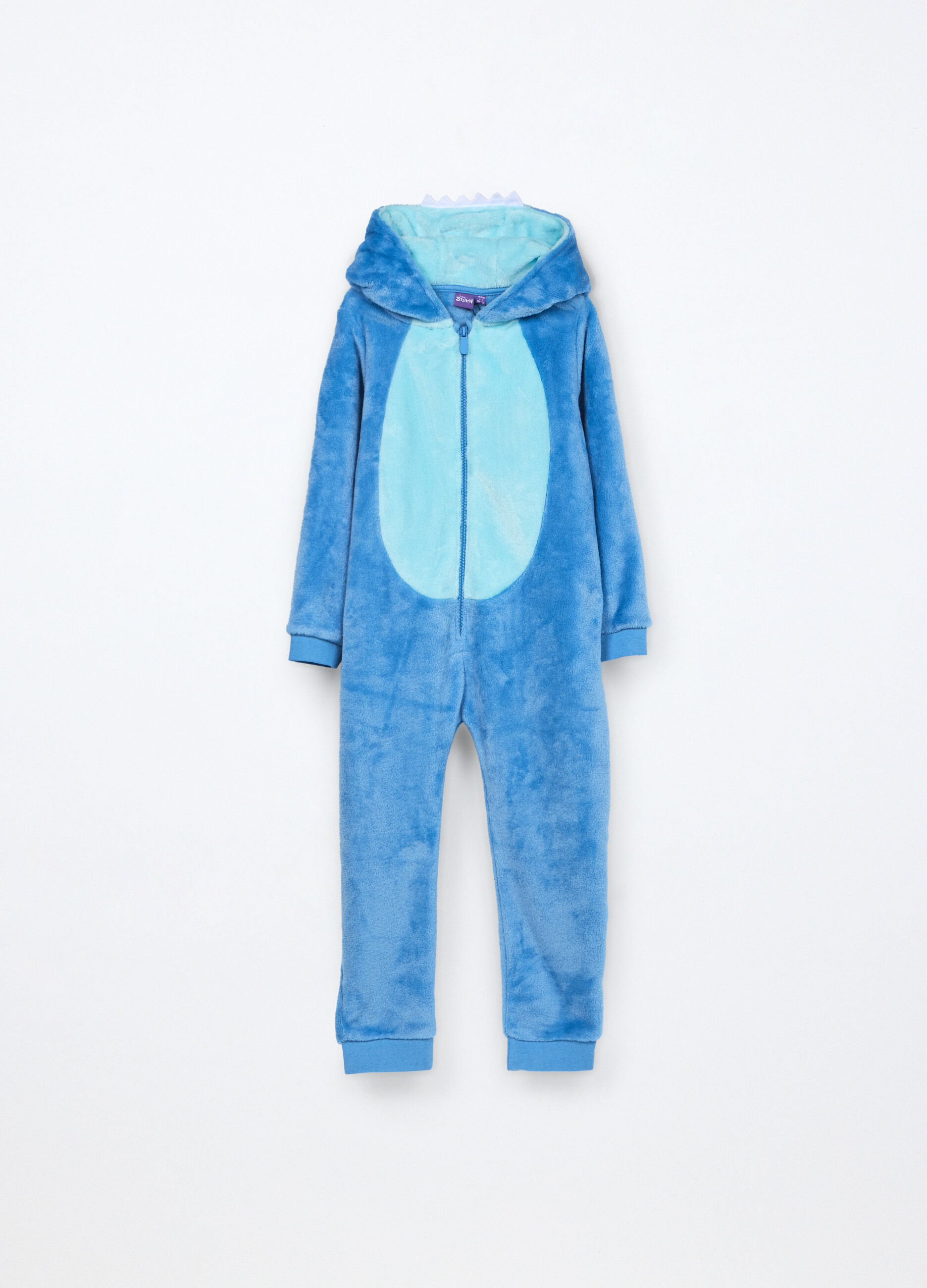 Pigiama intero in coral fleece bambina_0