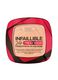 L'Or&eacute;al Paris Fondotinta compatto Infaillible 24H Fresh Wear, Formula in Polvere a Lunga Tenuta, Mask-Friendly, Low-Transfer e Waterproof, Copre come un fondotinta e opacizza come una polvere, 245 Miel Dore/Golden Honey._0