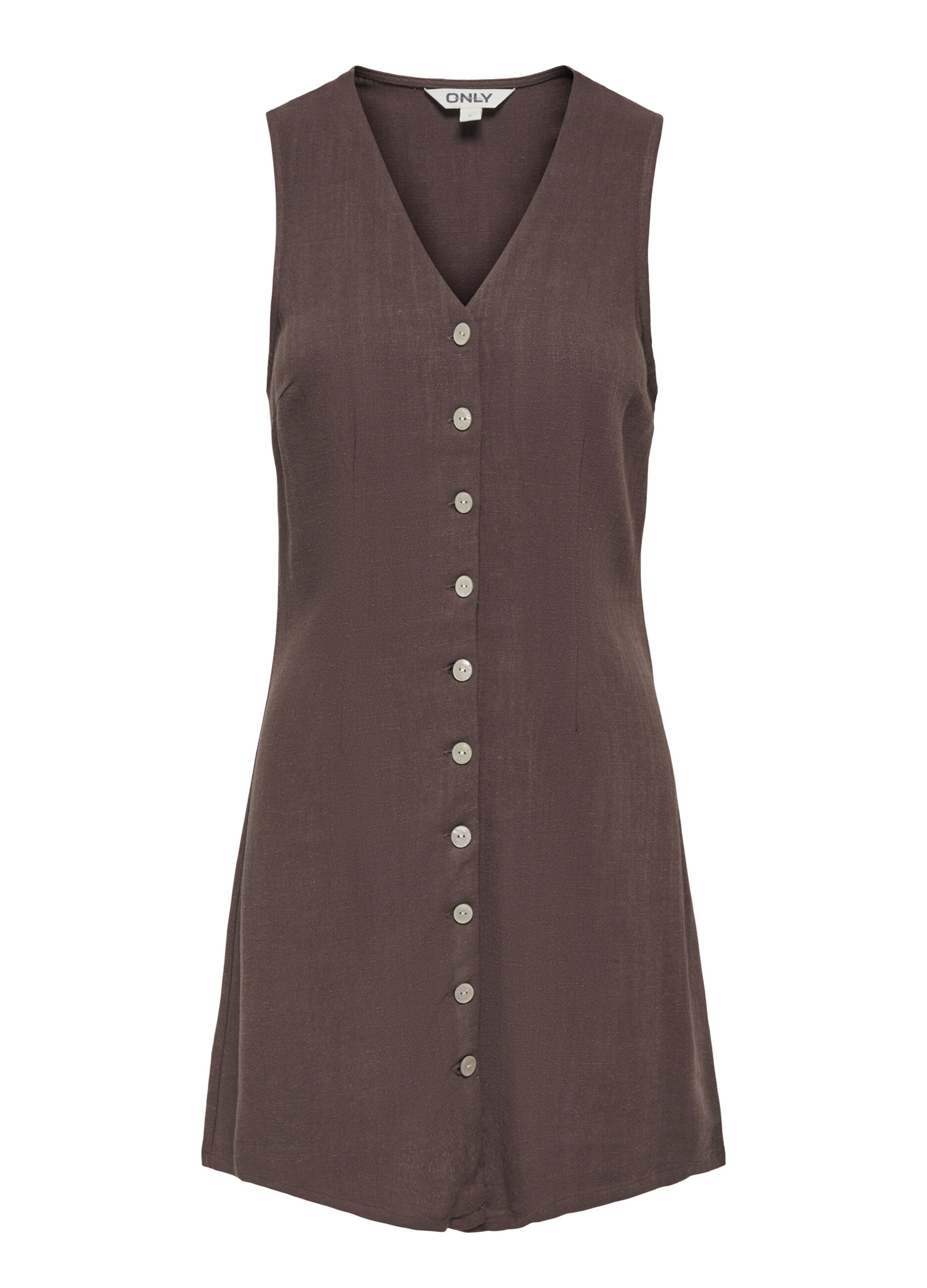 Vestito corto con scollo a V_0