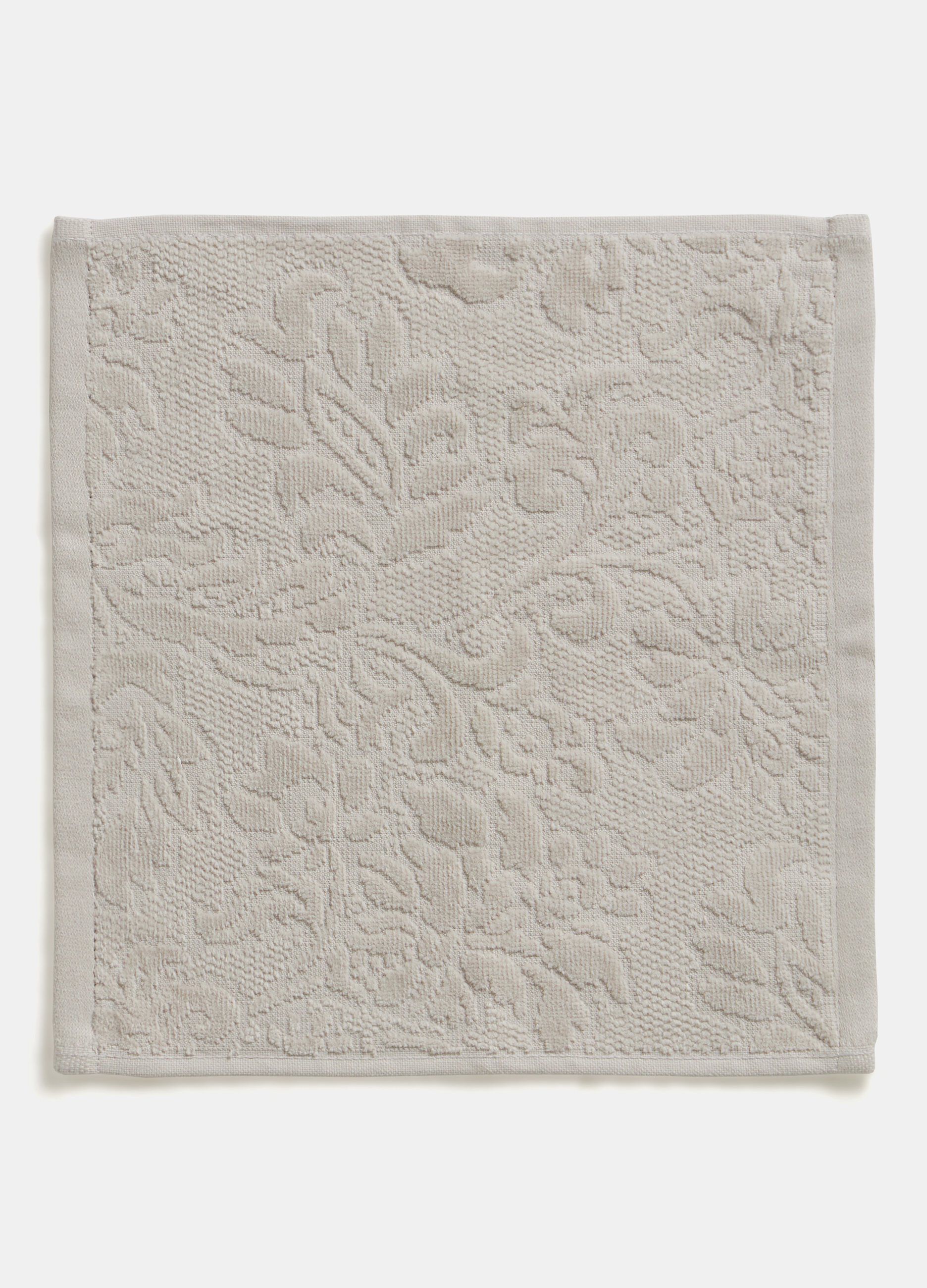 Lavetta in puro cotone jacquard Made in Portogallo
