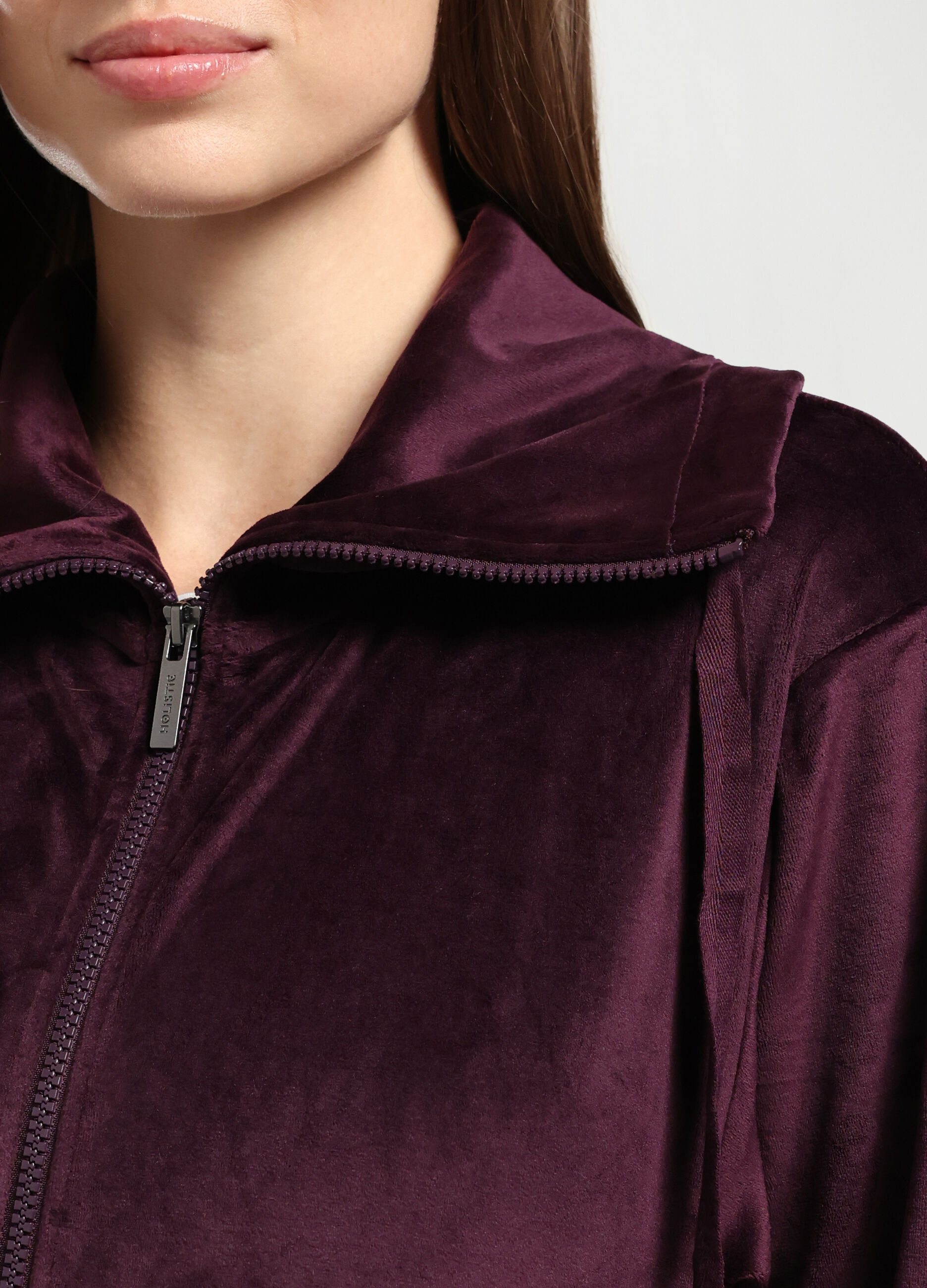 Felpa in ciniglia donna_2