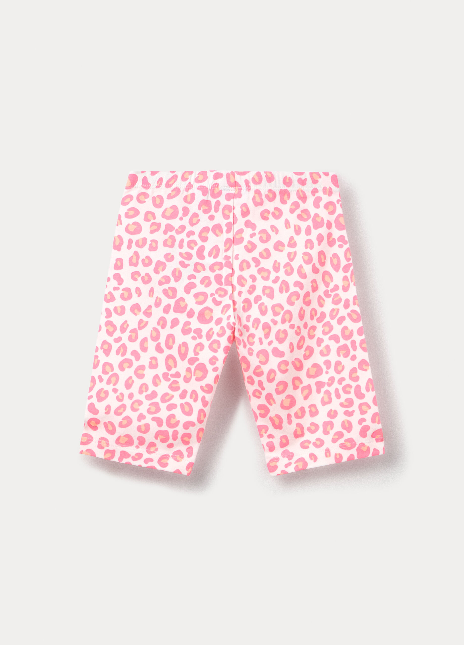 Leggings corti stretch bambina_1
