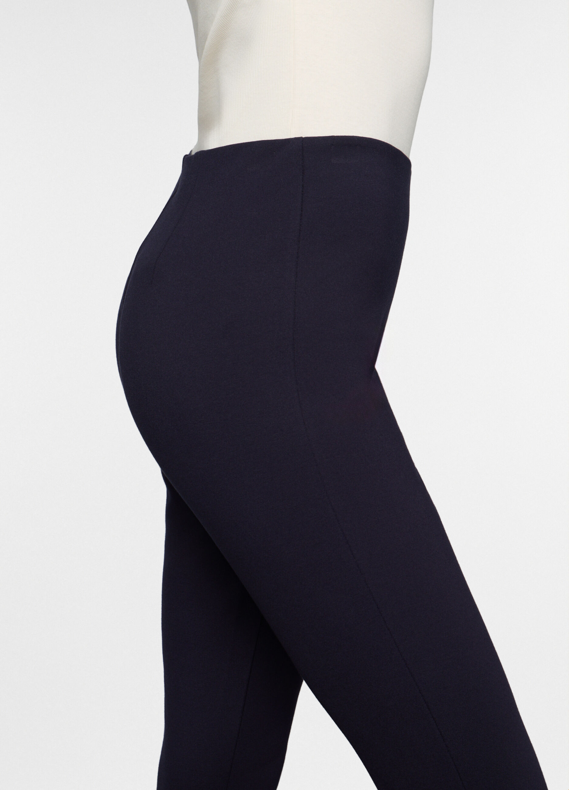 T-shirt girocollo stretch donna_2
