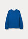 Maglione girocollo tricot in puro cotone bambino_0
