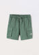 Bermuda in twill di puro cotone neonato_0