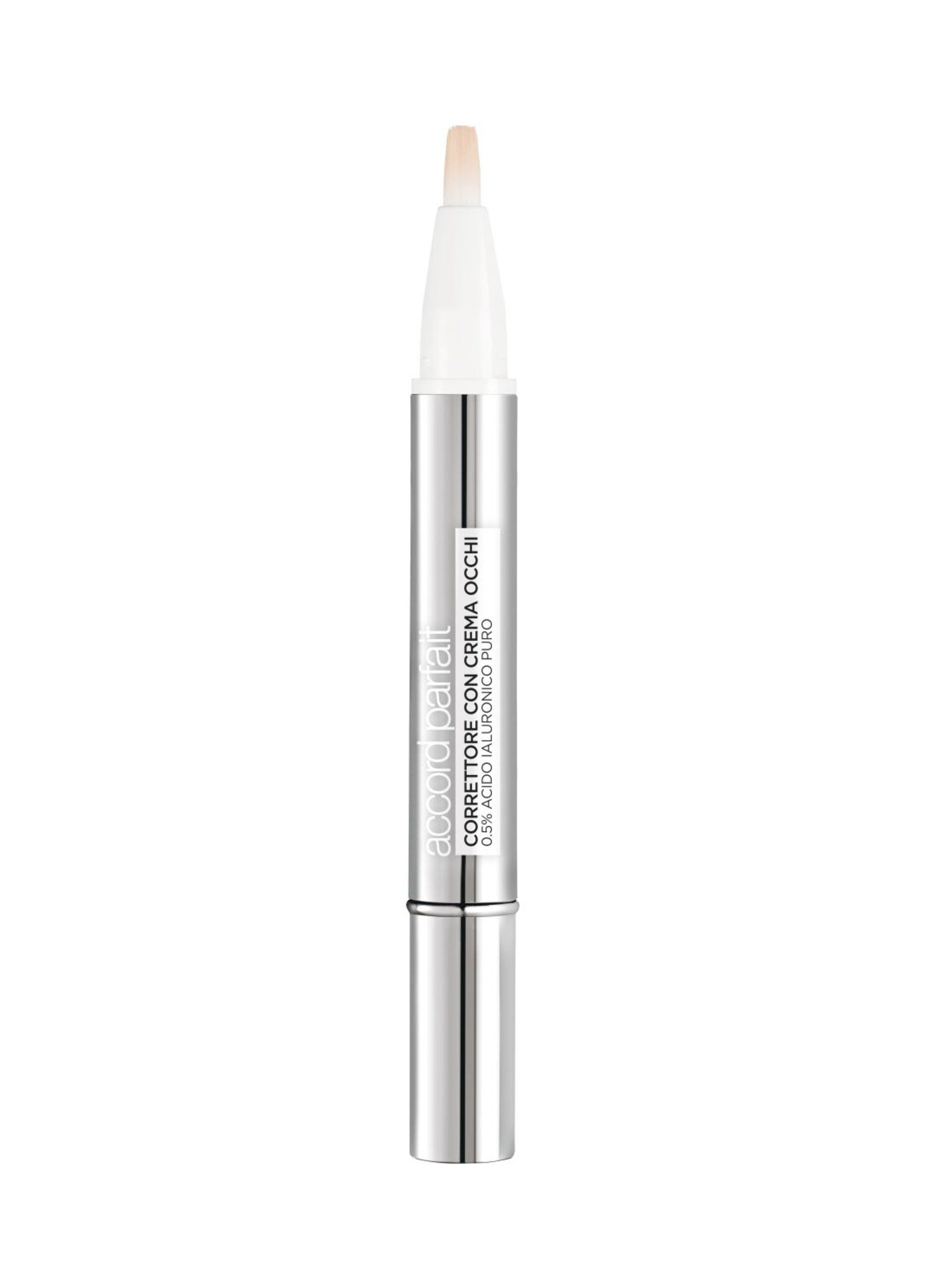 L'Oréal Paris Accord Parfait Correttore Con Crema Occhi, Formula con 0,5% di Acido Ialuronico, Pelle idratata e occhiaie minimizzate, Illumina, Corregge e Riduce le Imperfezioni in 8 Settimane, 3-5,5.