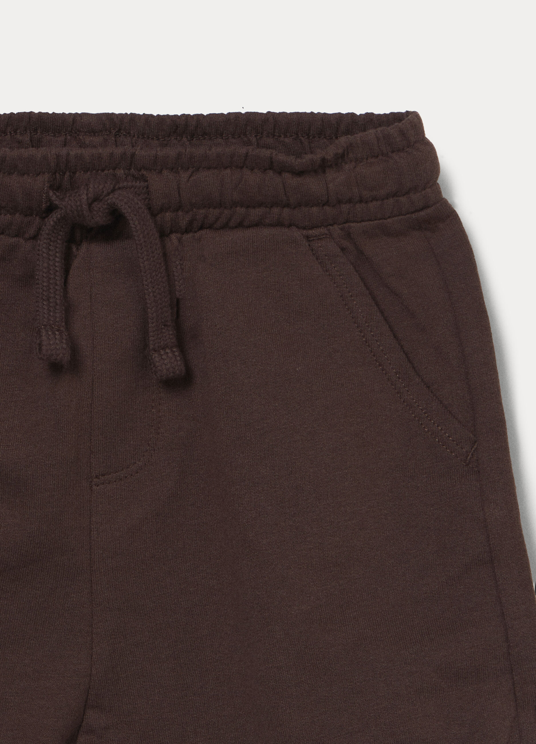 Shorts in french terry di puro cotone bimbo_2