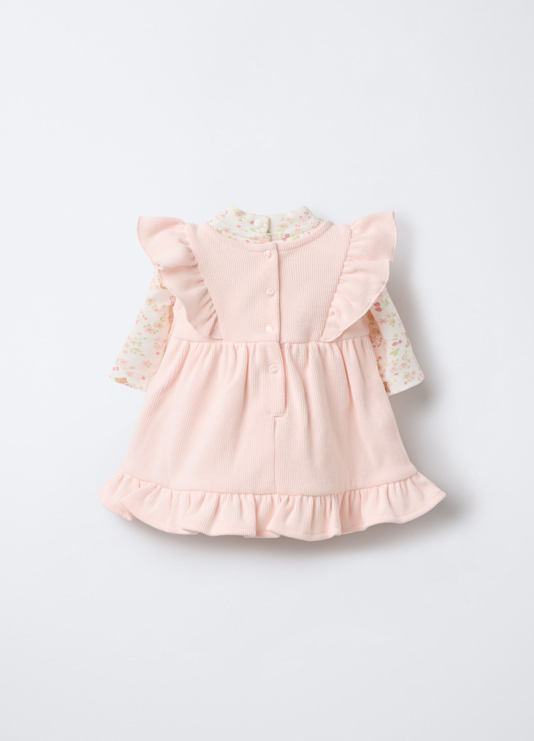 Set composto da t-shirt e vestito neonata_1