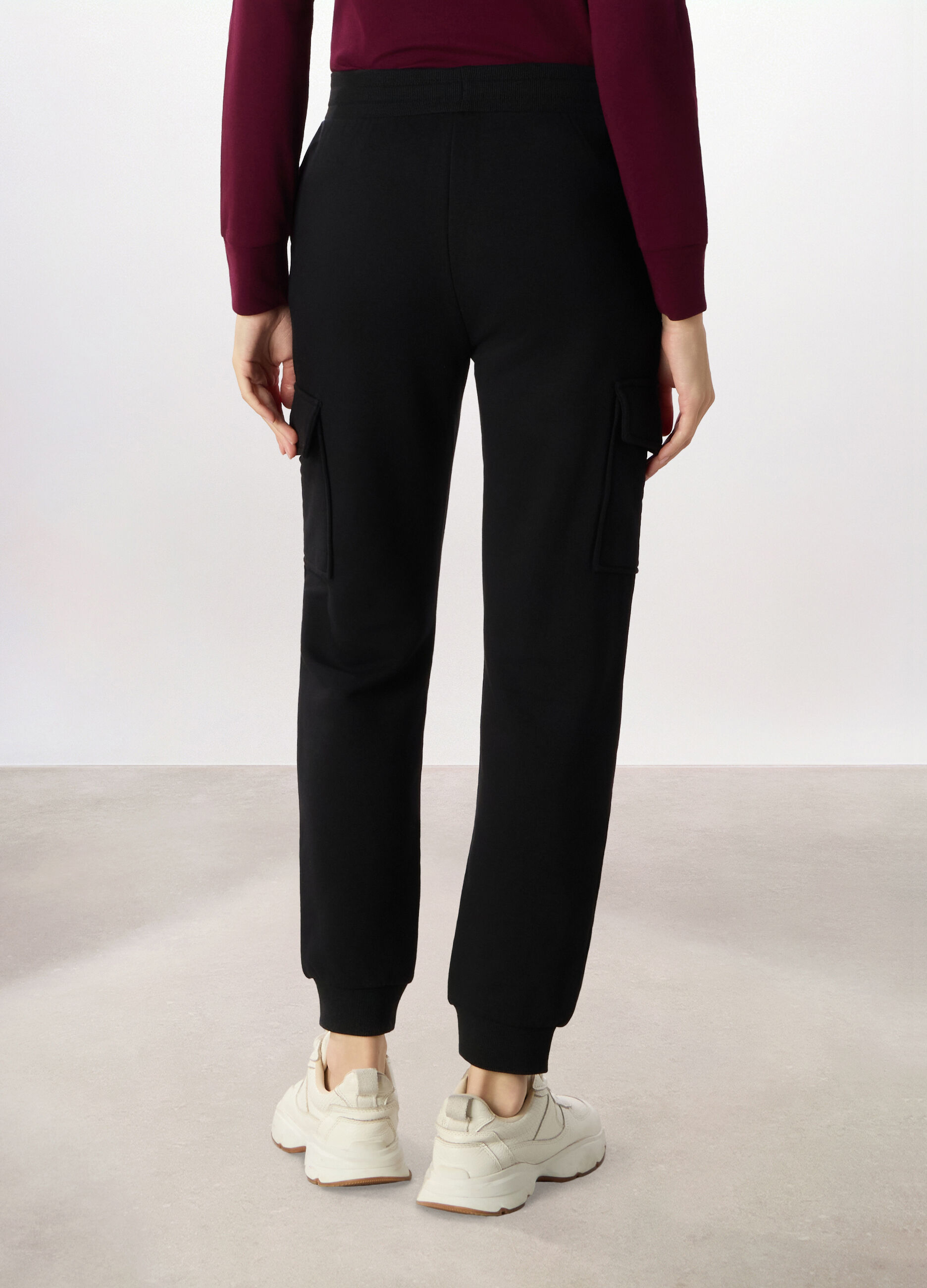 Jogger cargo in misto cotone donna Holistic fitness _1