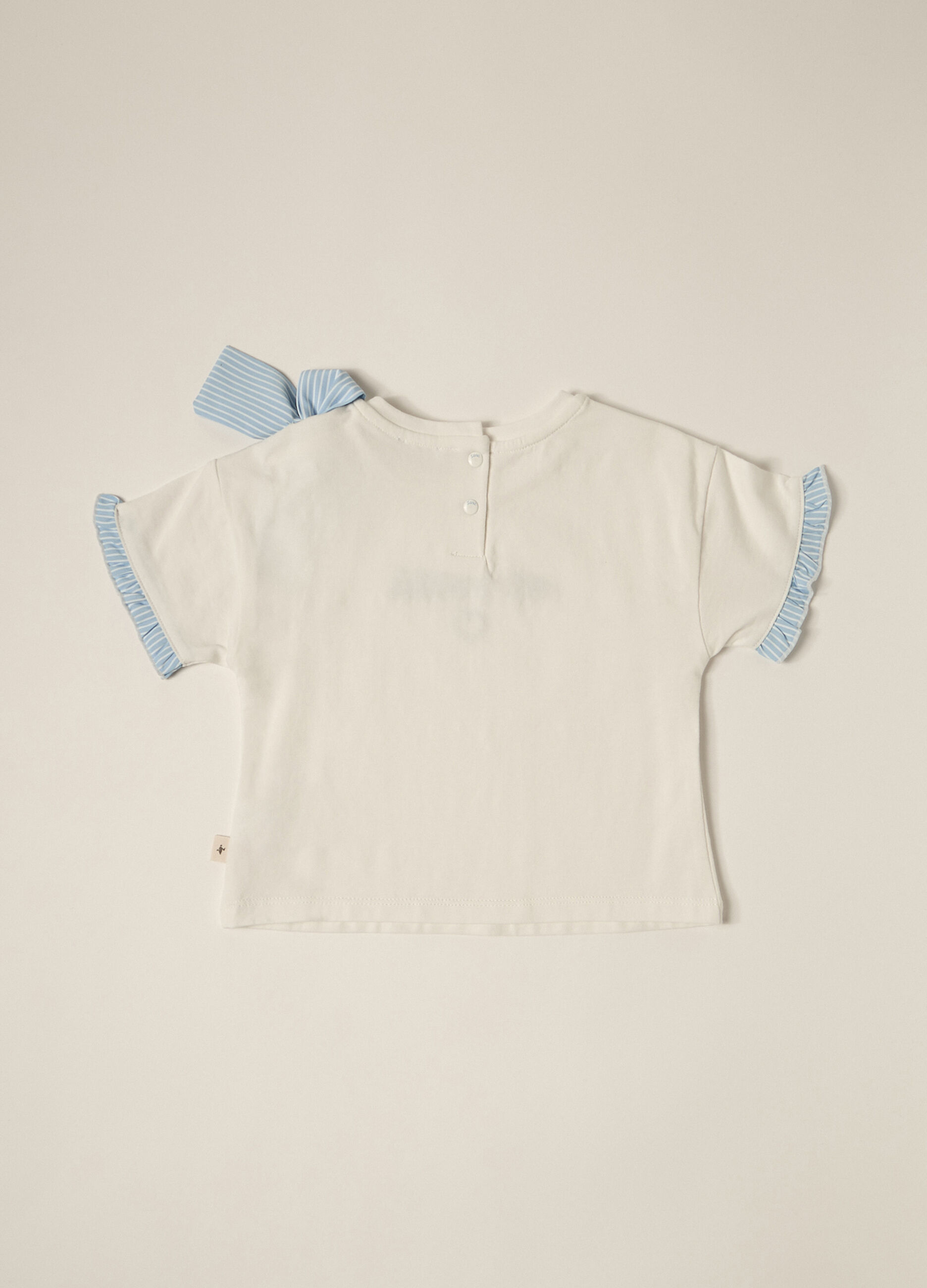 T-shirt in jersey di cotone stretch IANA donna_2
