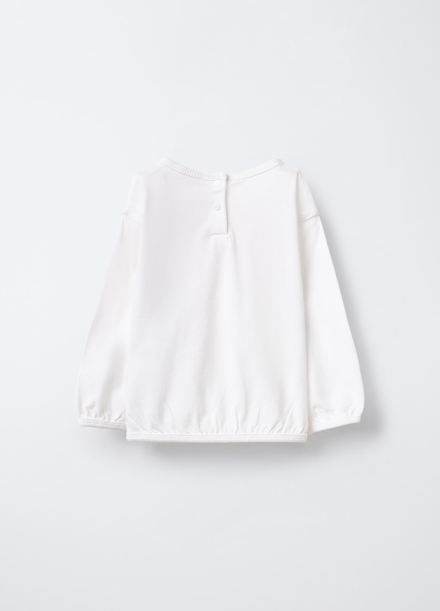 T-shirt in jersey di puro cotone bimba_1