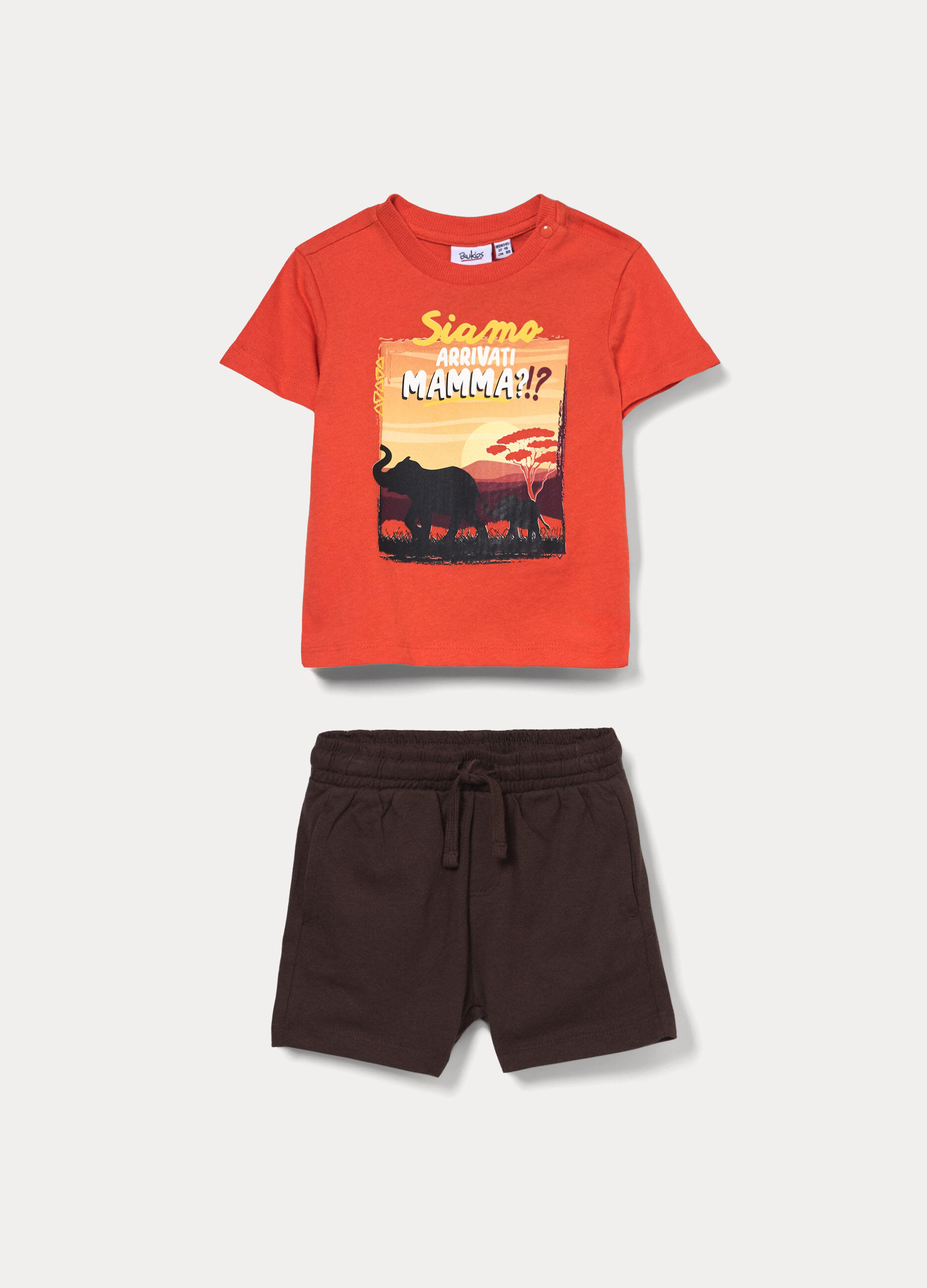 Jogging set in jersey di puro cotone bimbo_0