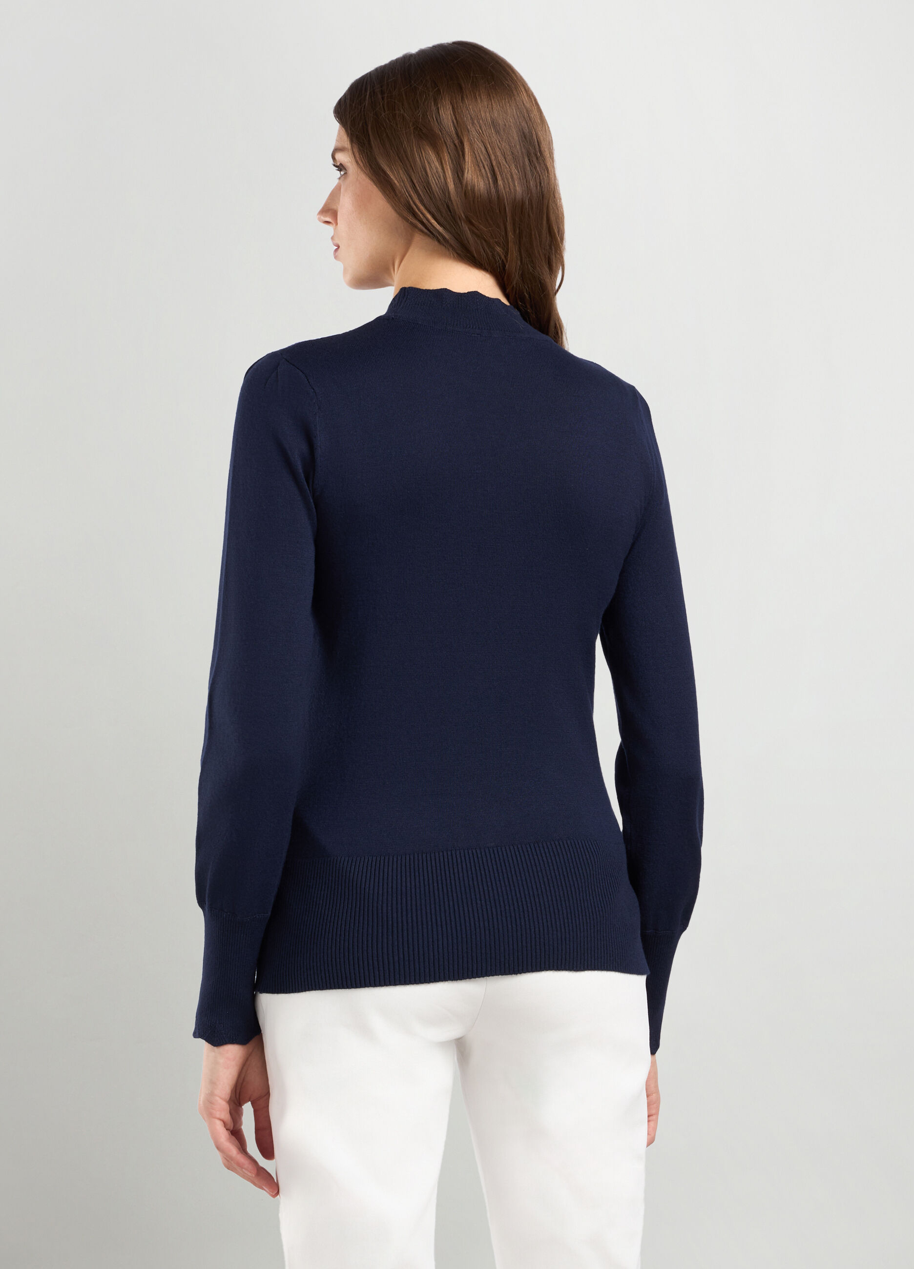 Pullover in misto viscosa donna_1