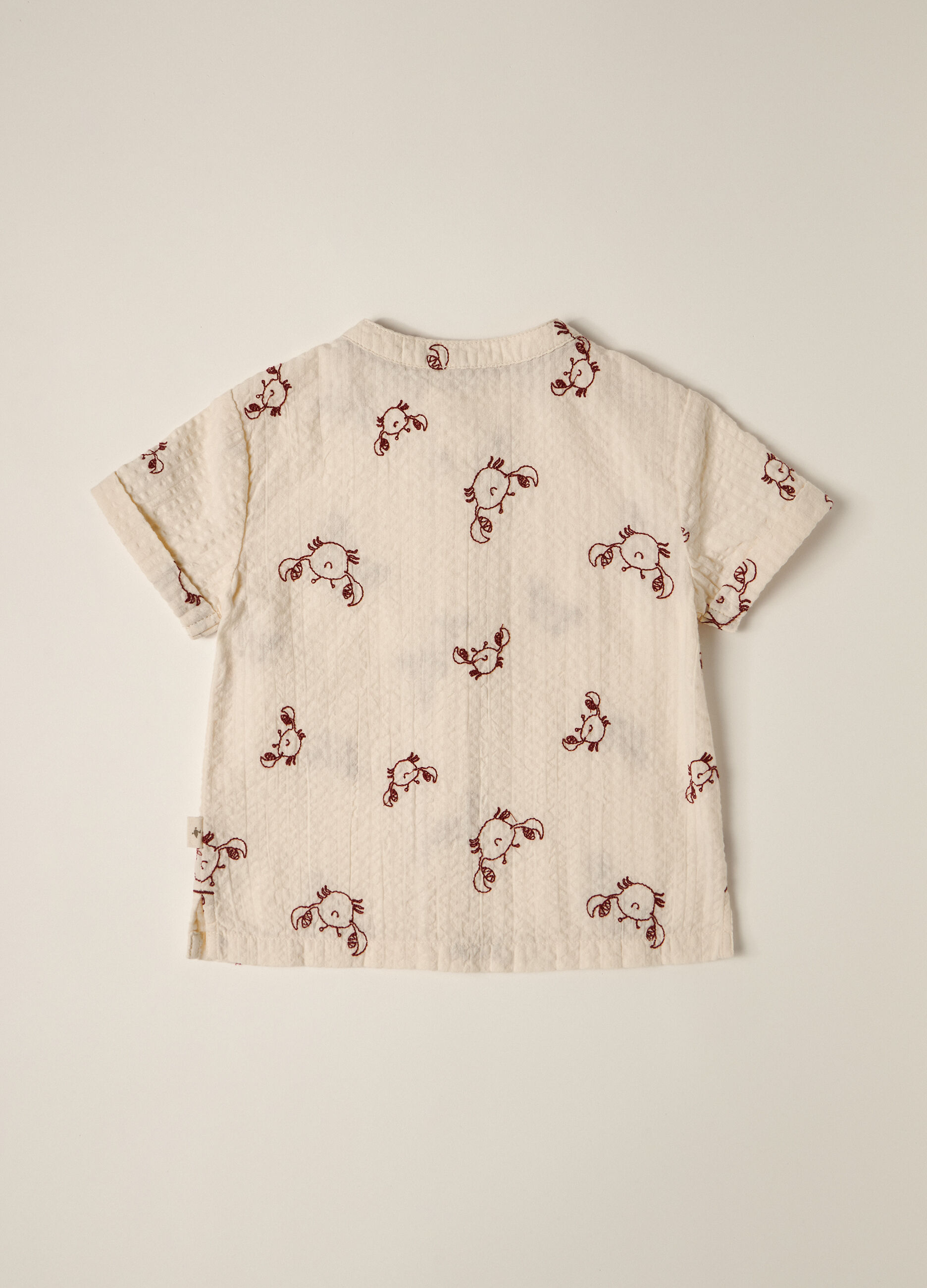 Camicia in puro cotone IANA neonato_2