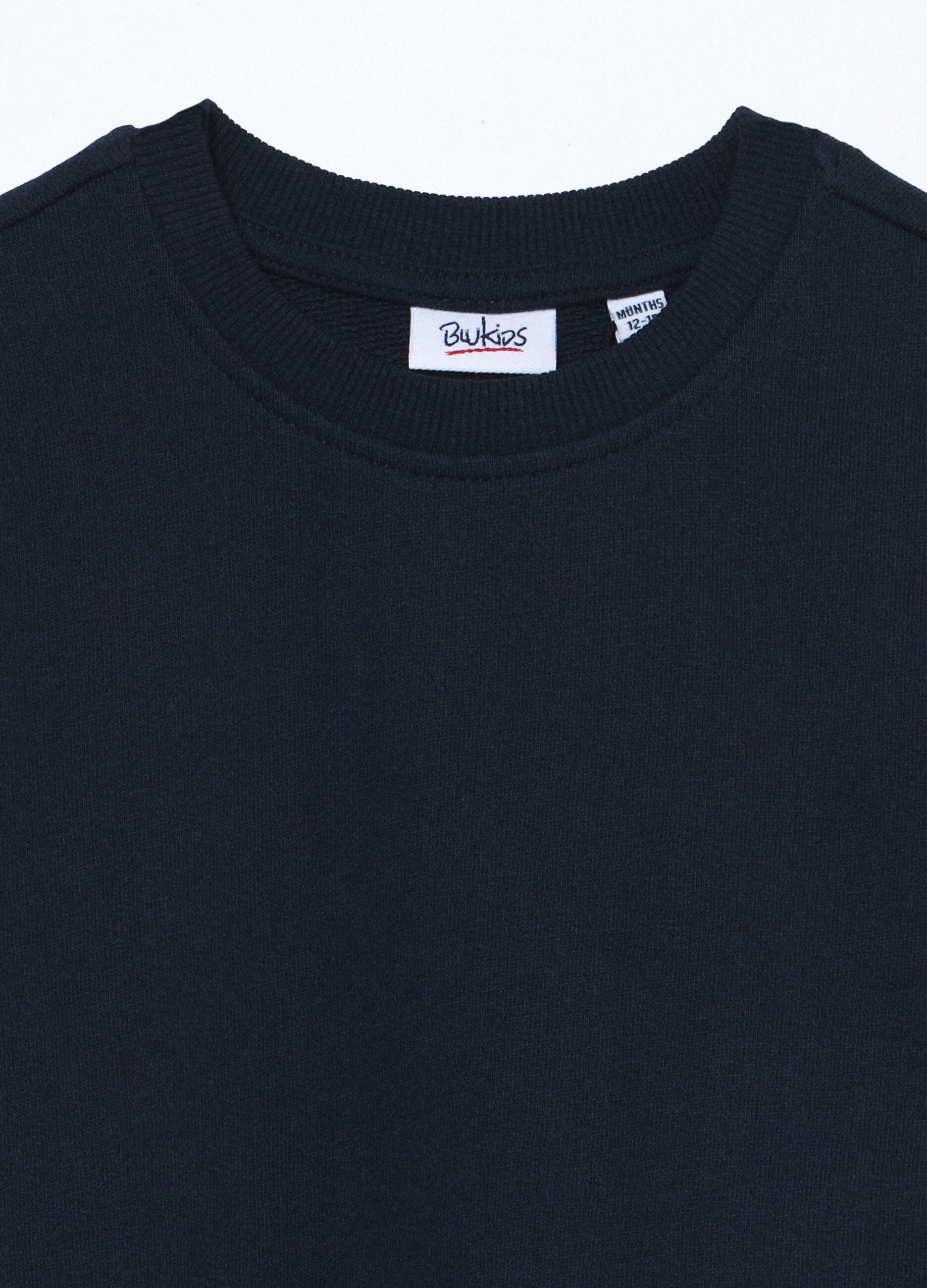 Felpa in french terry di puro cotone neonato_2