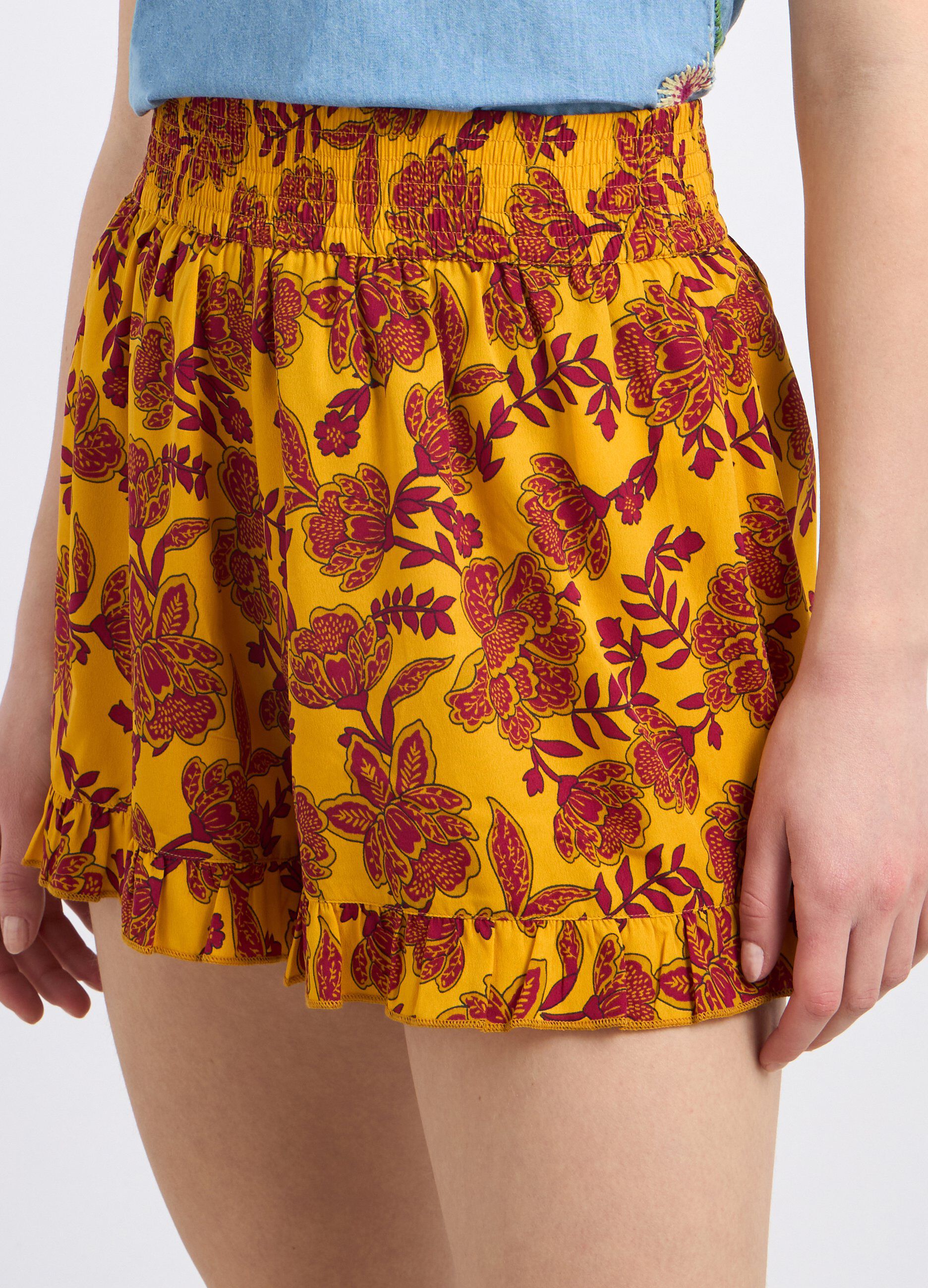 Shorts con stampa donna_2