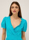 Abito corto in cotone stretch donna_2