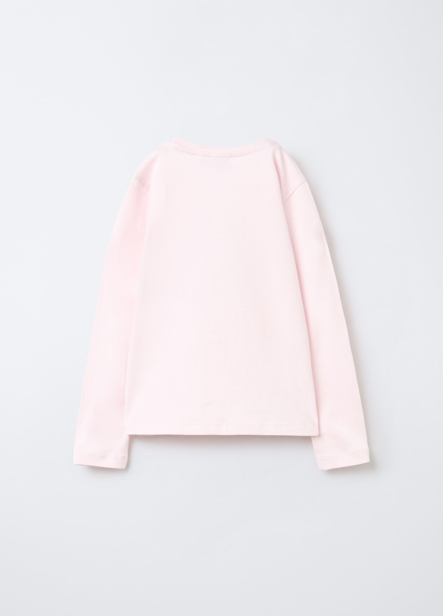 T-shirt in jersey di puro cotone bambina_1