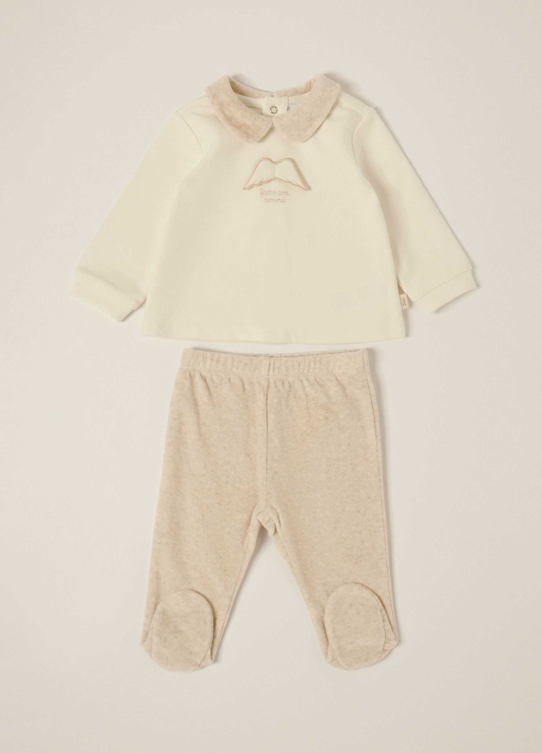 Set in french terry di cotone stretch IANA_0