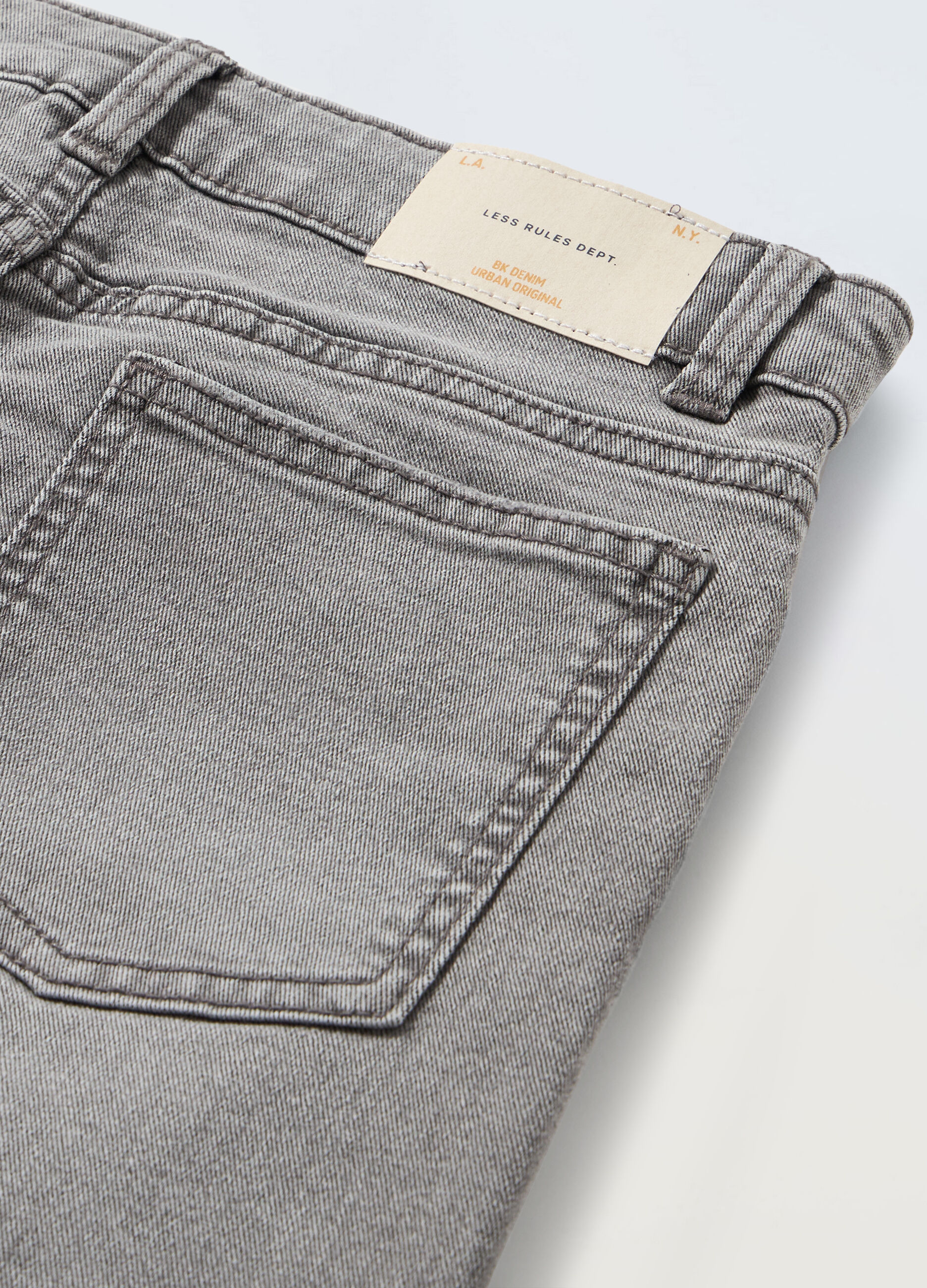 Jeans in denim stretch ragazzo_1