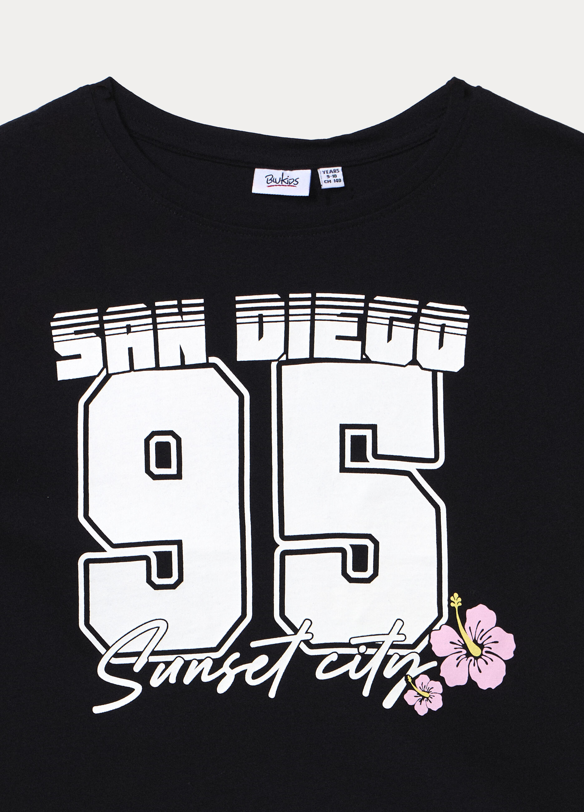 T-shirt girocollo ragazza_2