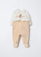 Tutina in costina velour misto cotone neonata_0