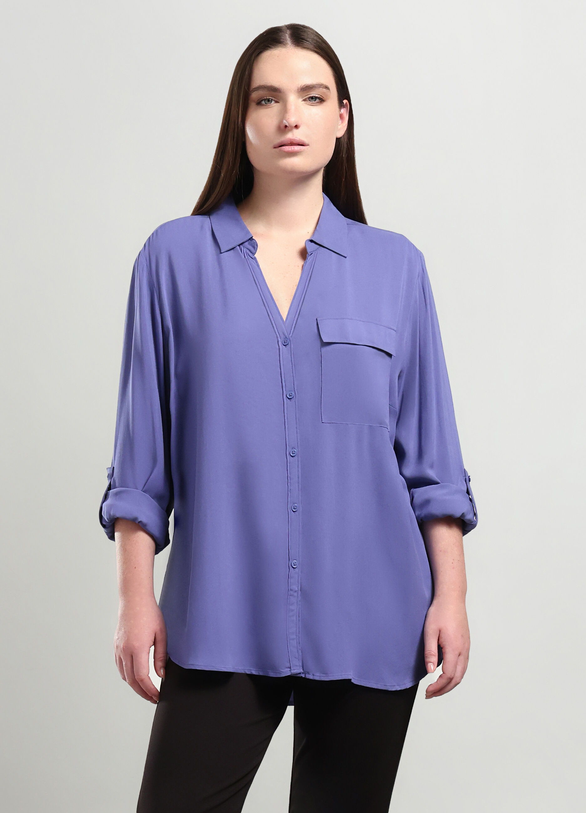 Camicia in pura viscosa donna curvy_0