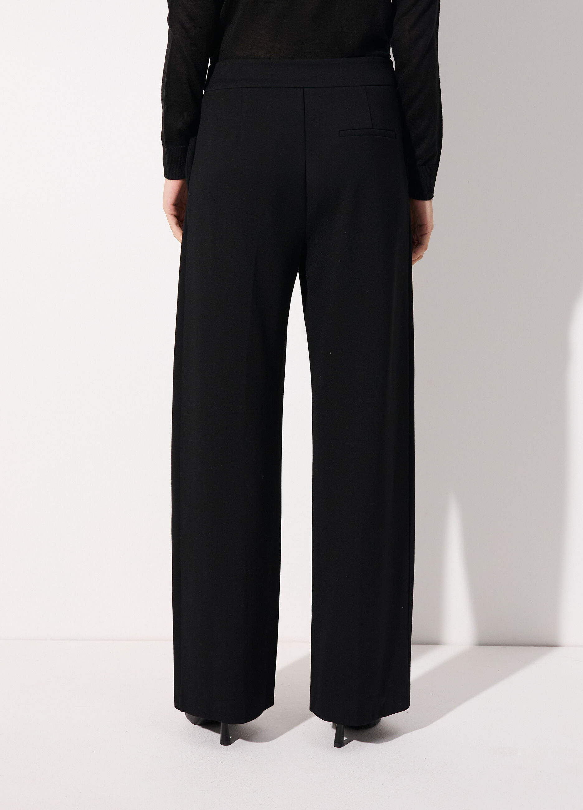 Pantalone palazzo in punto milano donna_2