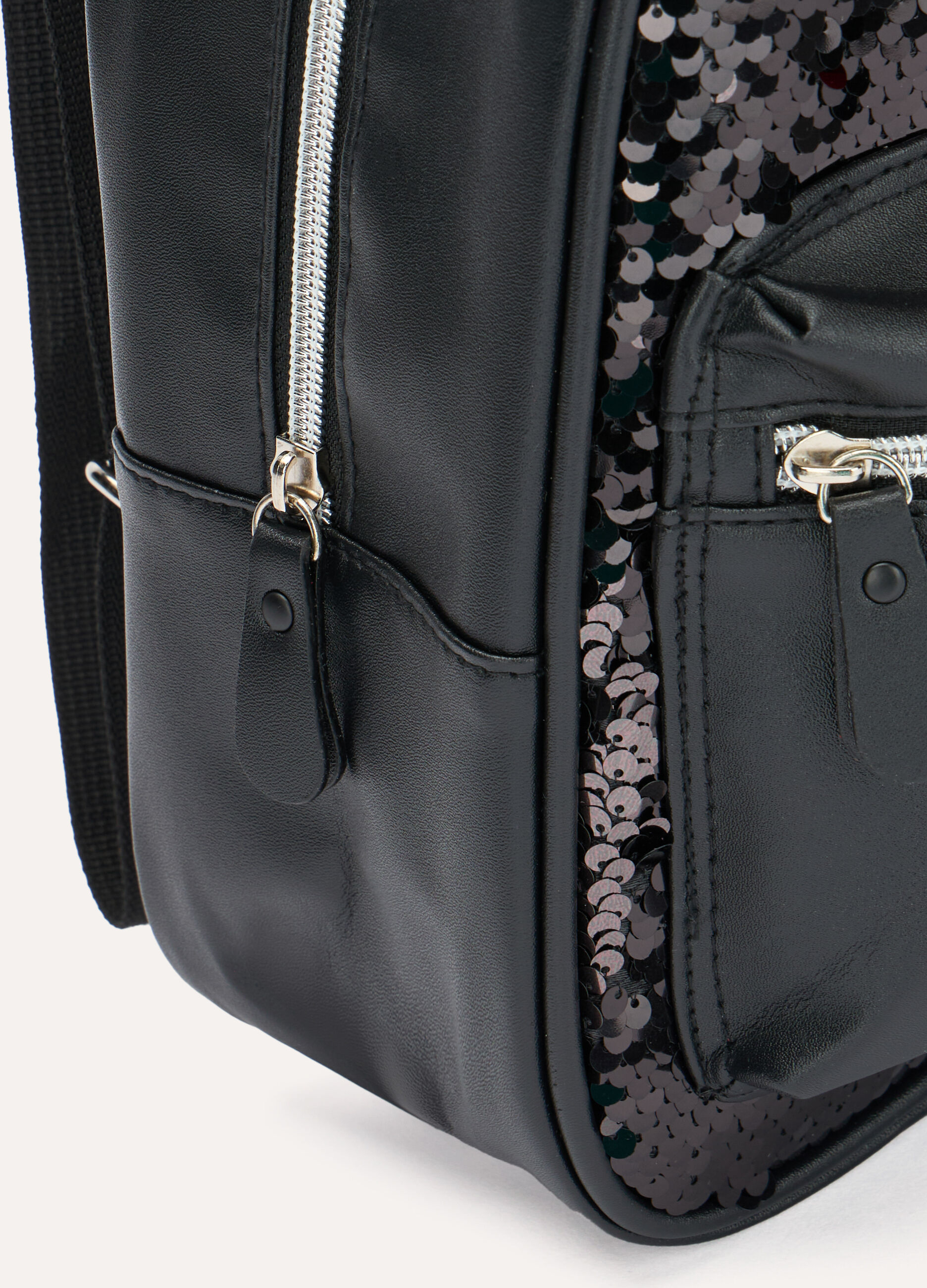 Zaino con paillettes che cambiano colore on sale