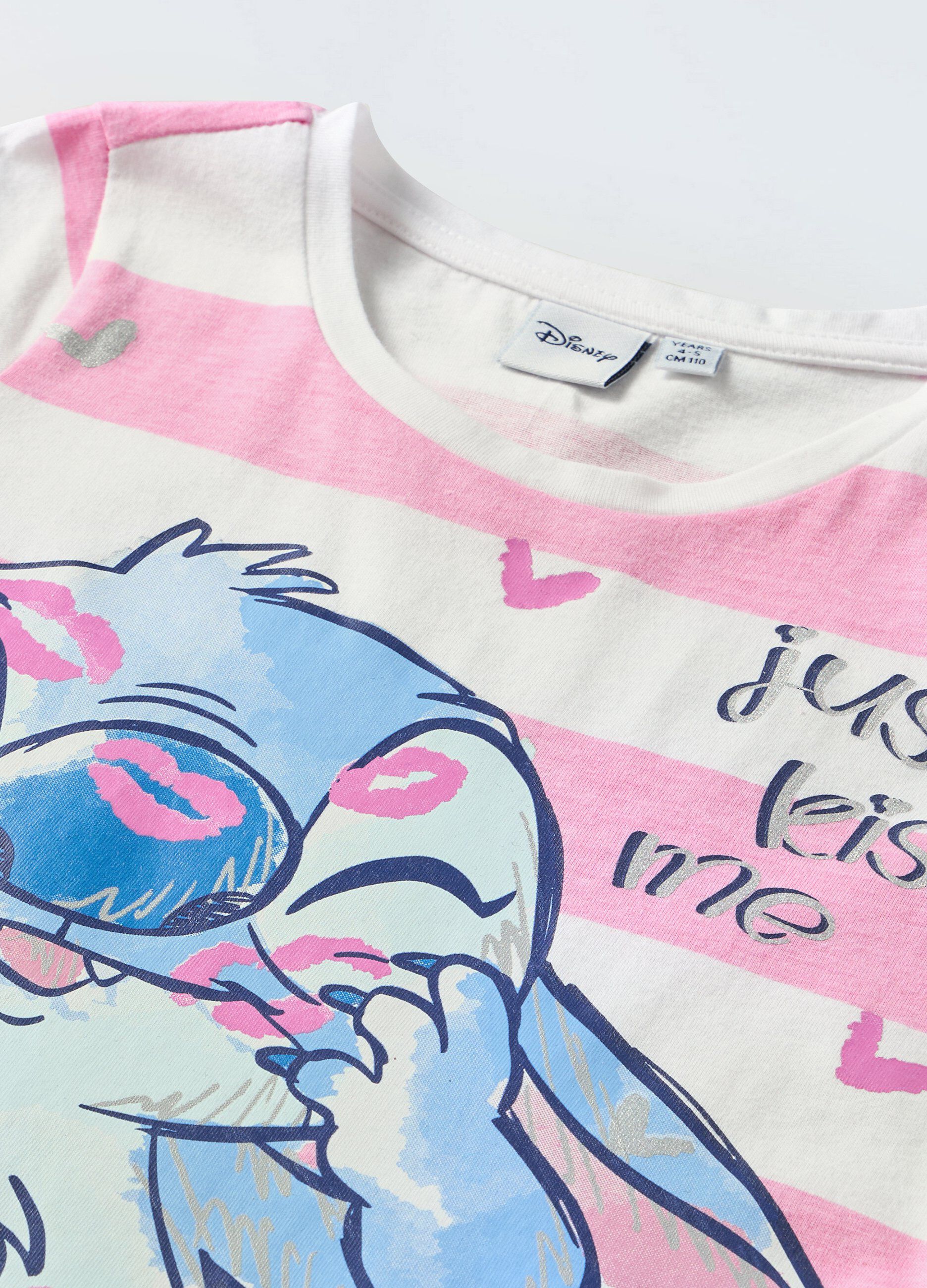 Vestito in puro cotone con stampa bambina_1