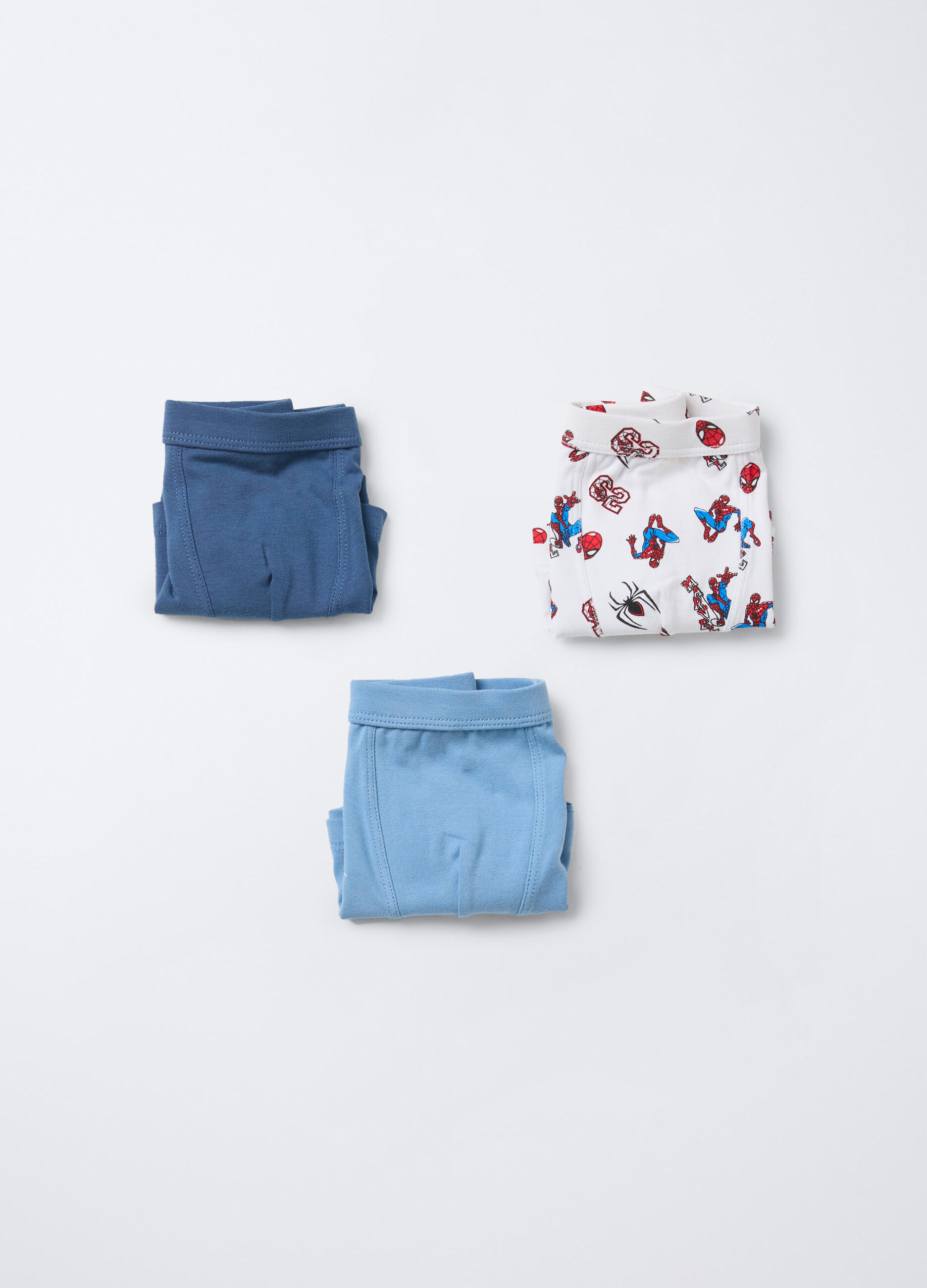Pack 3 boxer Marvel in jersey di cotone stretch bambino_0