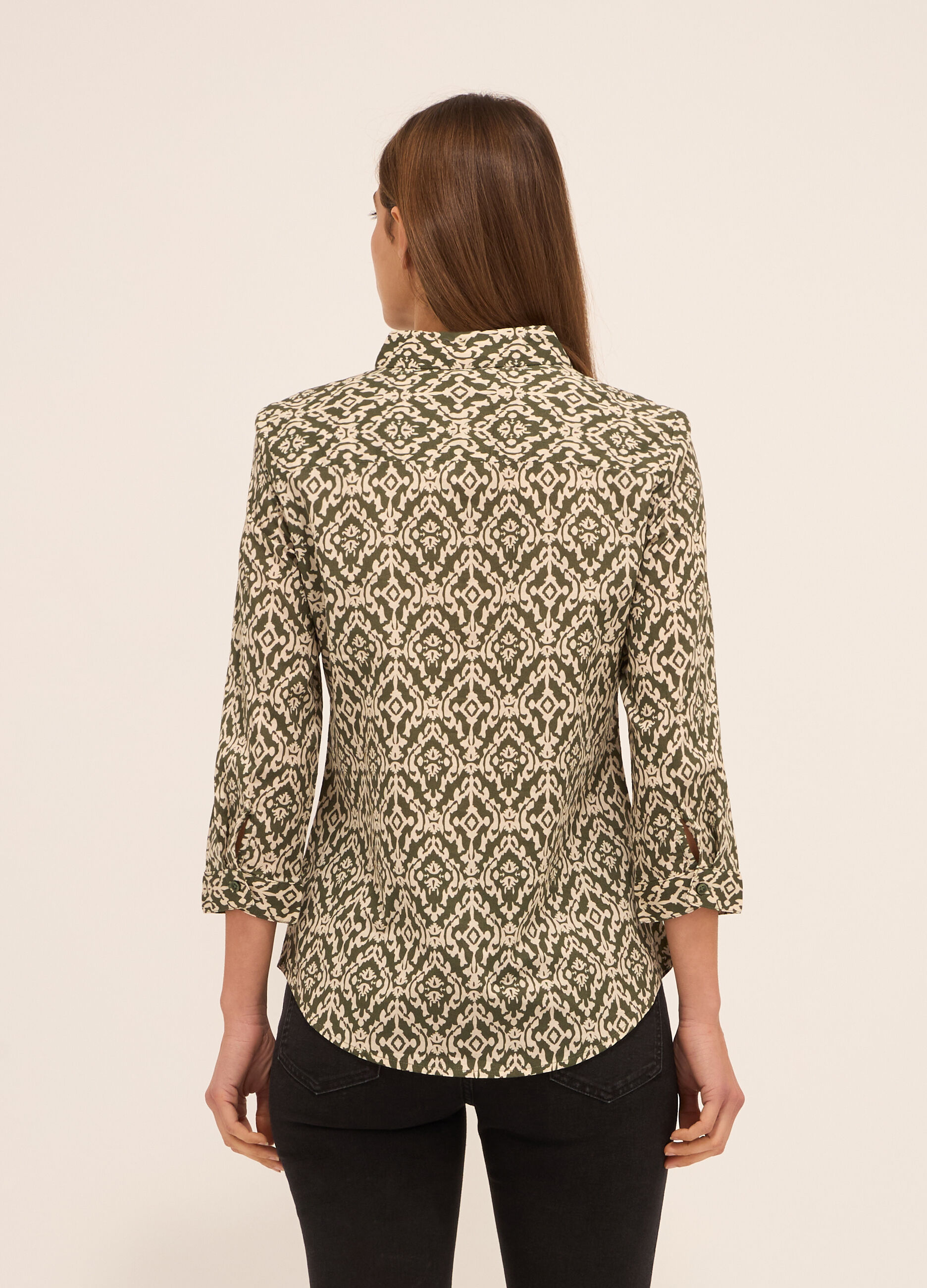 Camicia in puro cotone donna_1