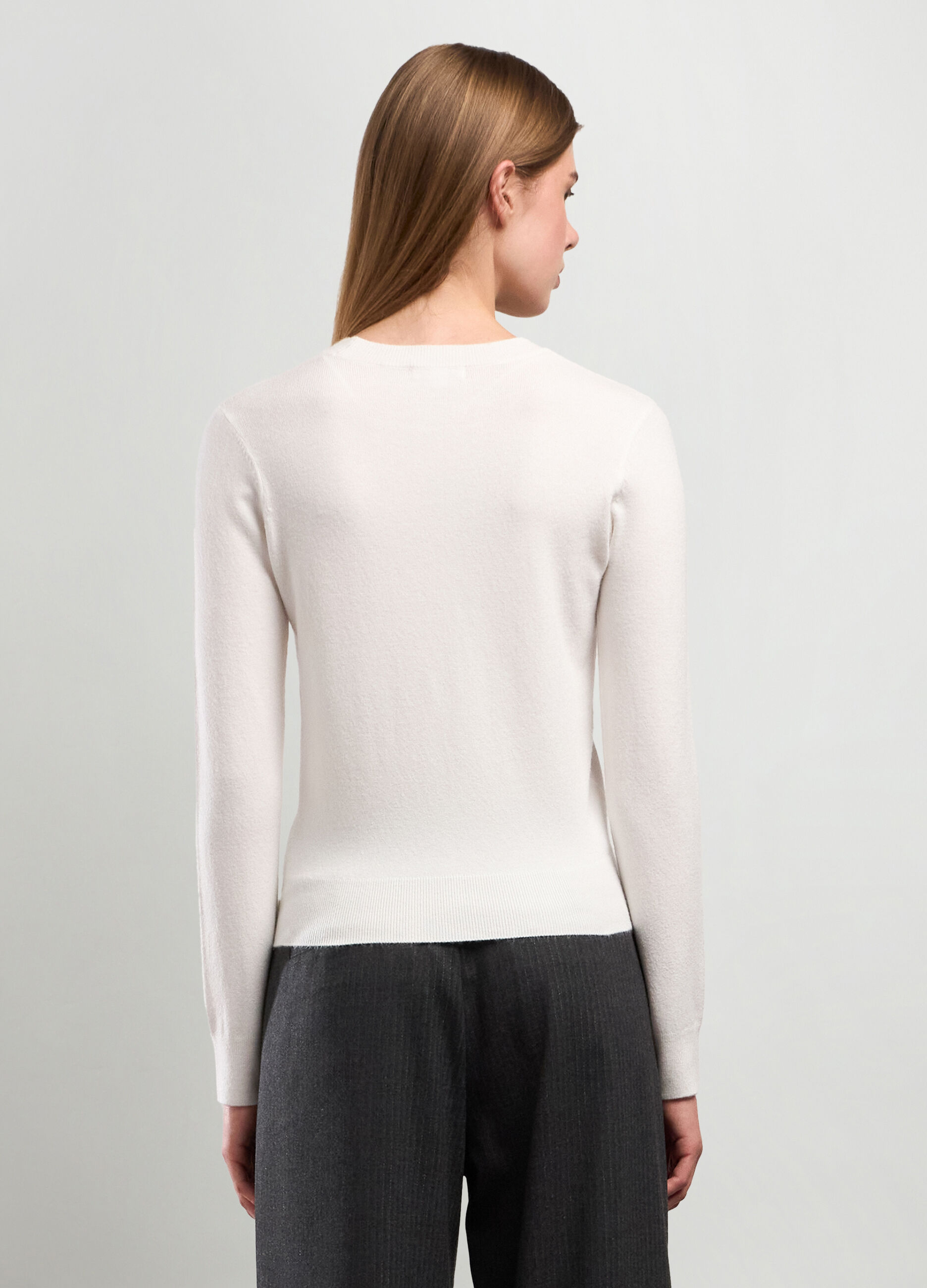 Pullover in misto viscosa donna_1
