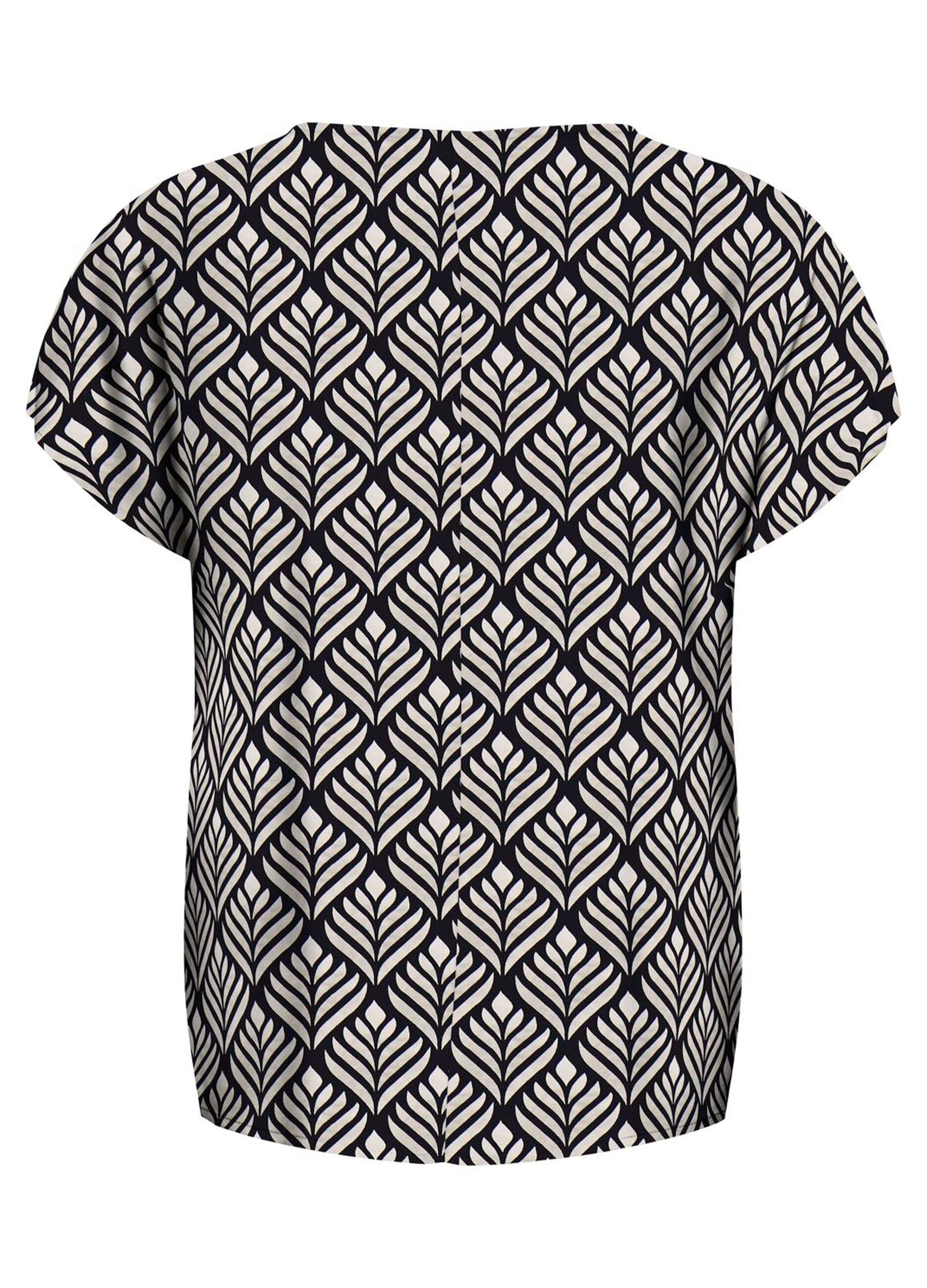 Blusa con stampa donna_1