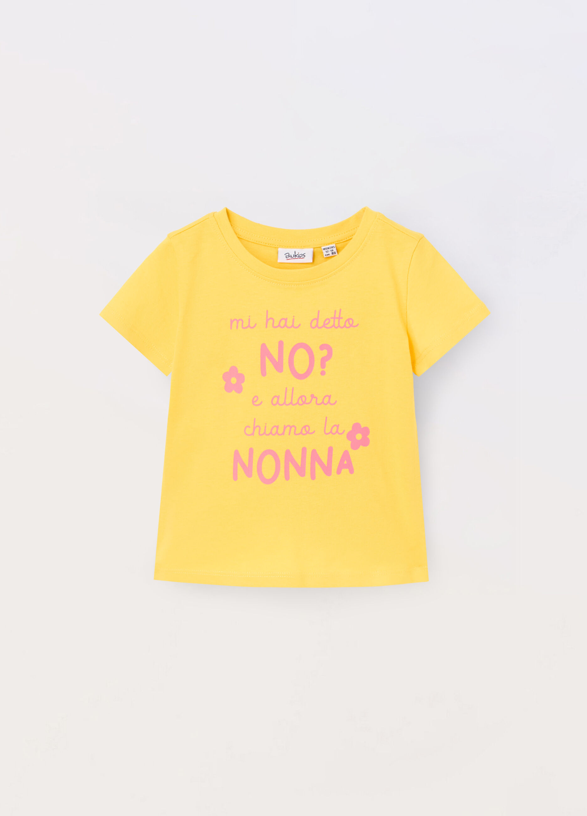 T-shirt in jersey di puro cotone neonata_0