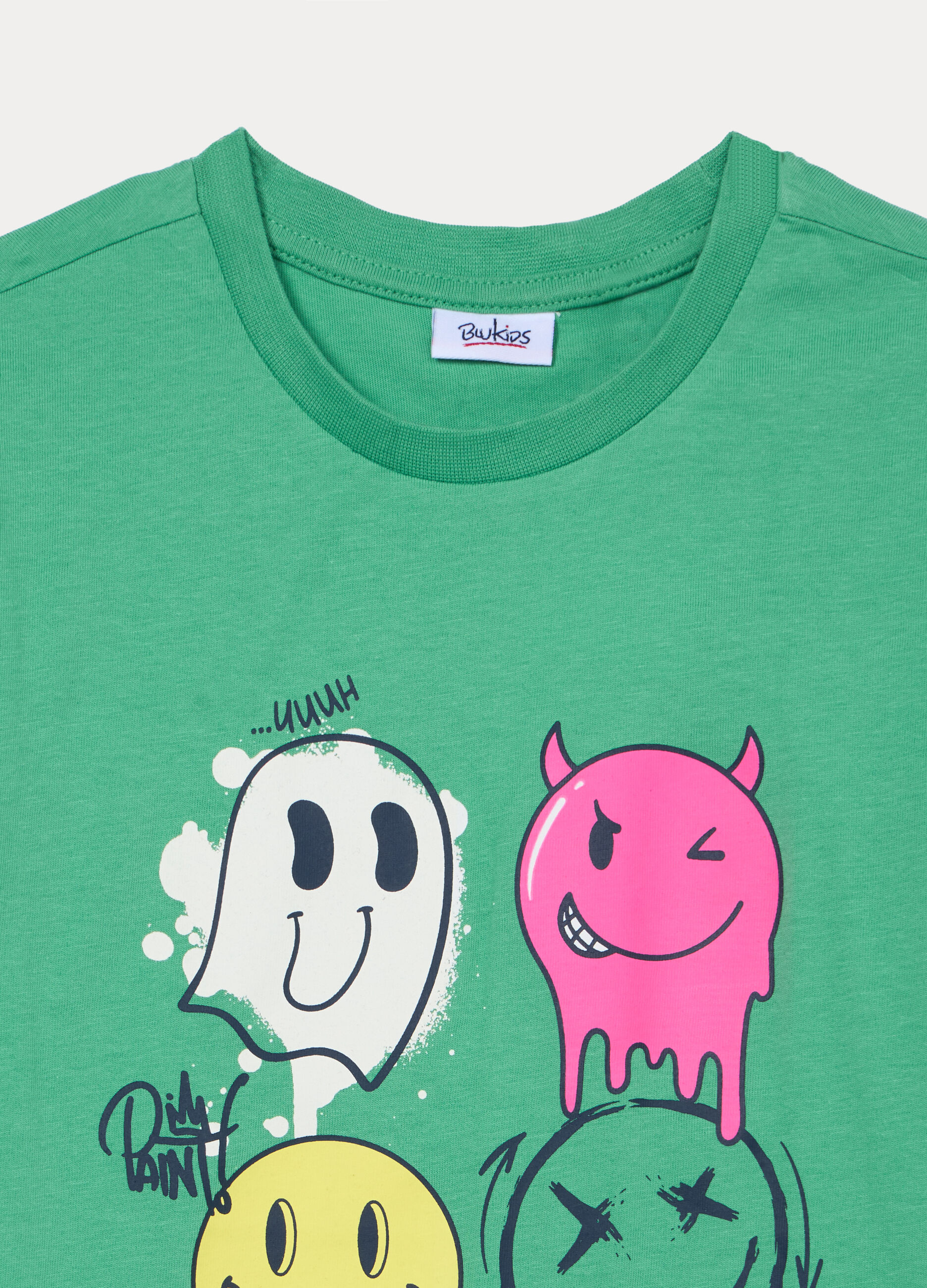 T-shirt girocollo in jersey bambino_2