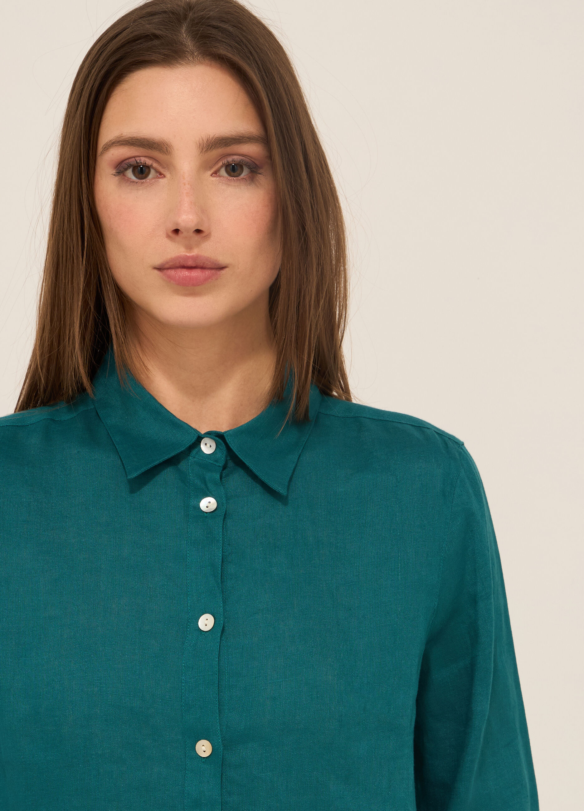 Camicia in puro lino donna_2