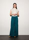 Pantaloni palazzo regular fit in puro cotone donna_0