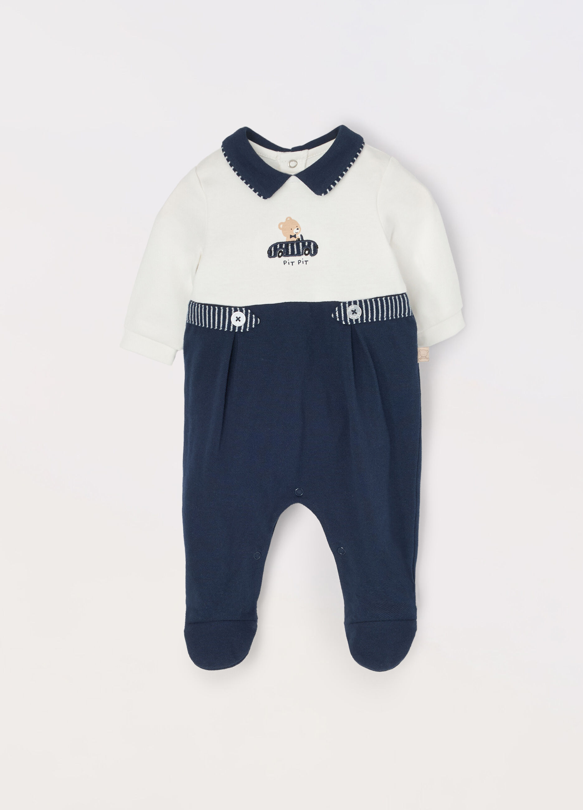 Tutina in puro cotone neonato_0