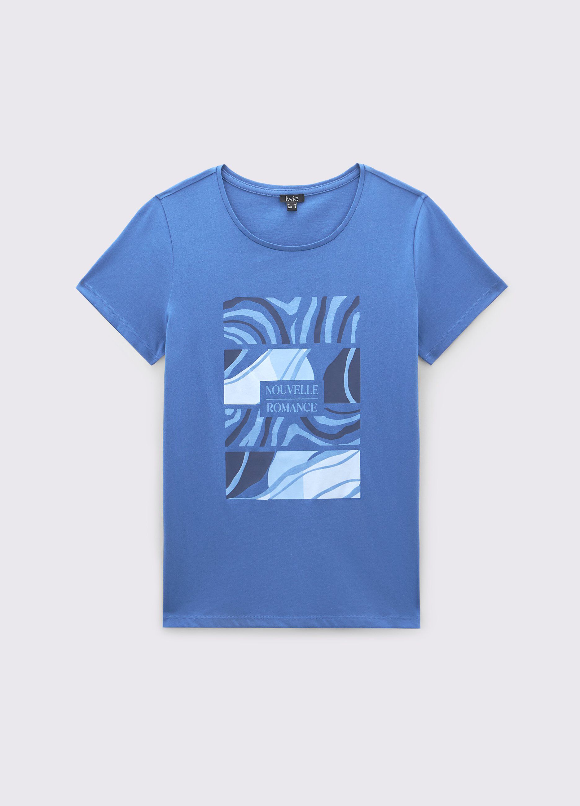 T-shirt in puro cotone donna_0