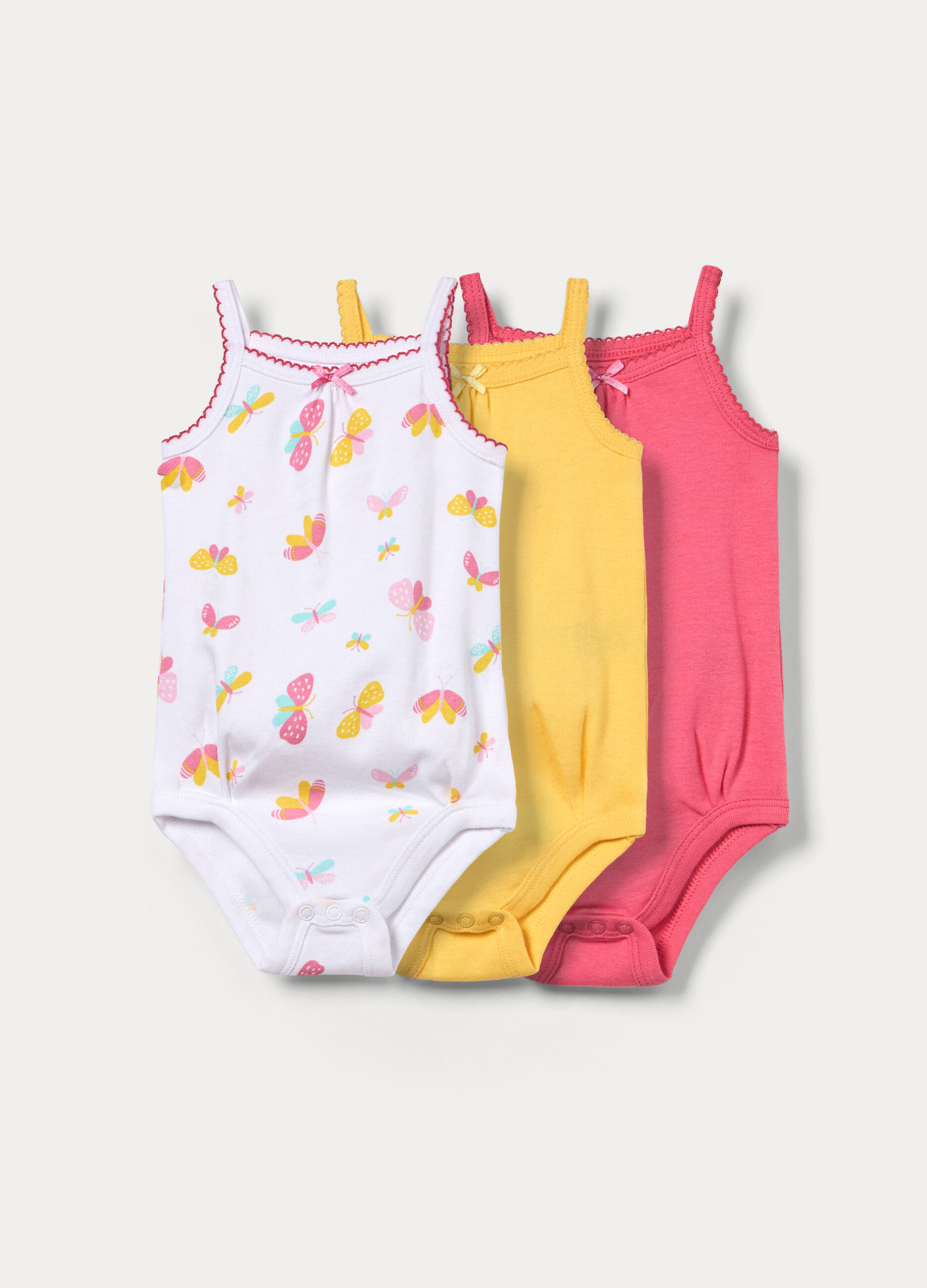 Pack 3 body in costina di puro cotone_0