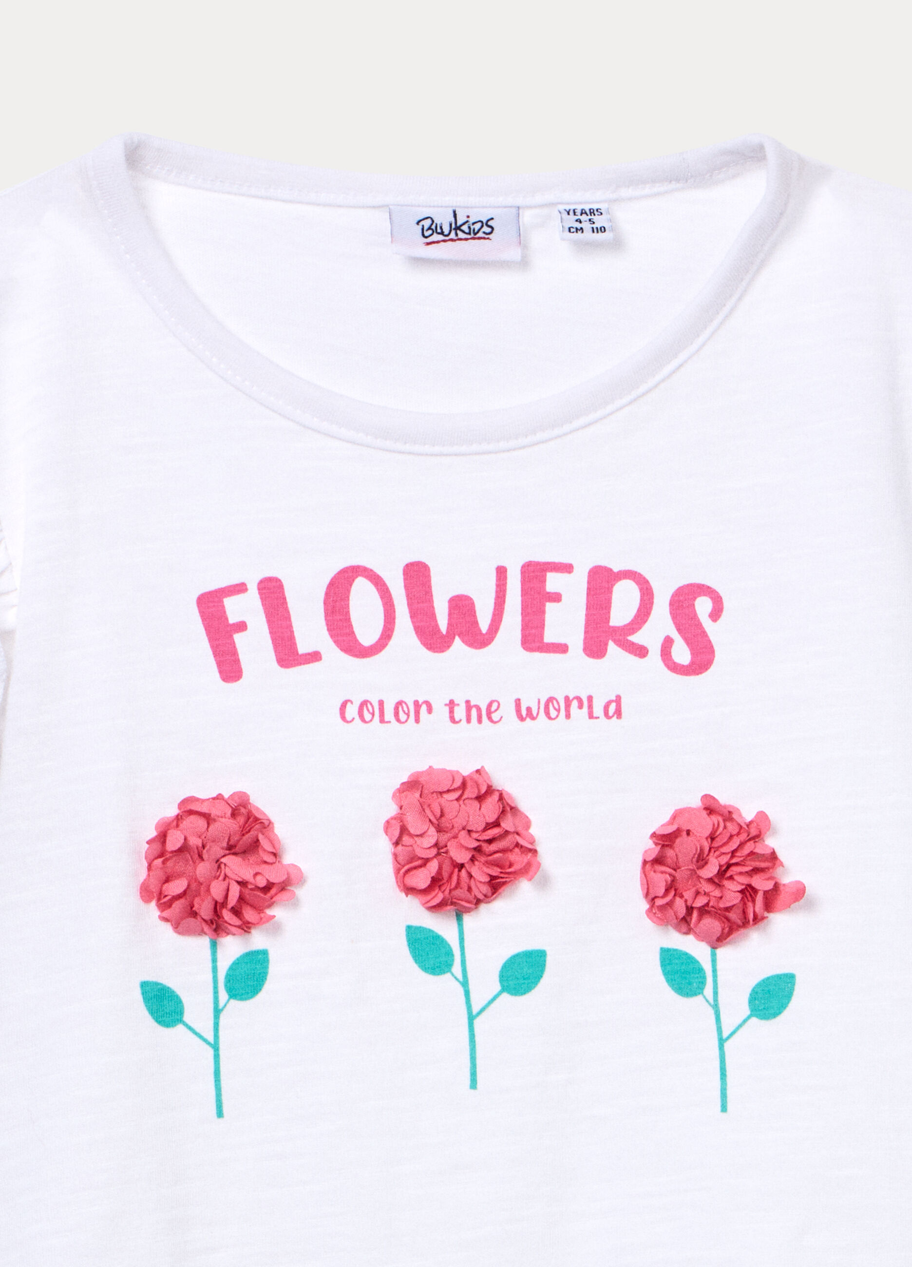 Canotta in jersey di cotone slub bambina_2