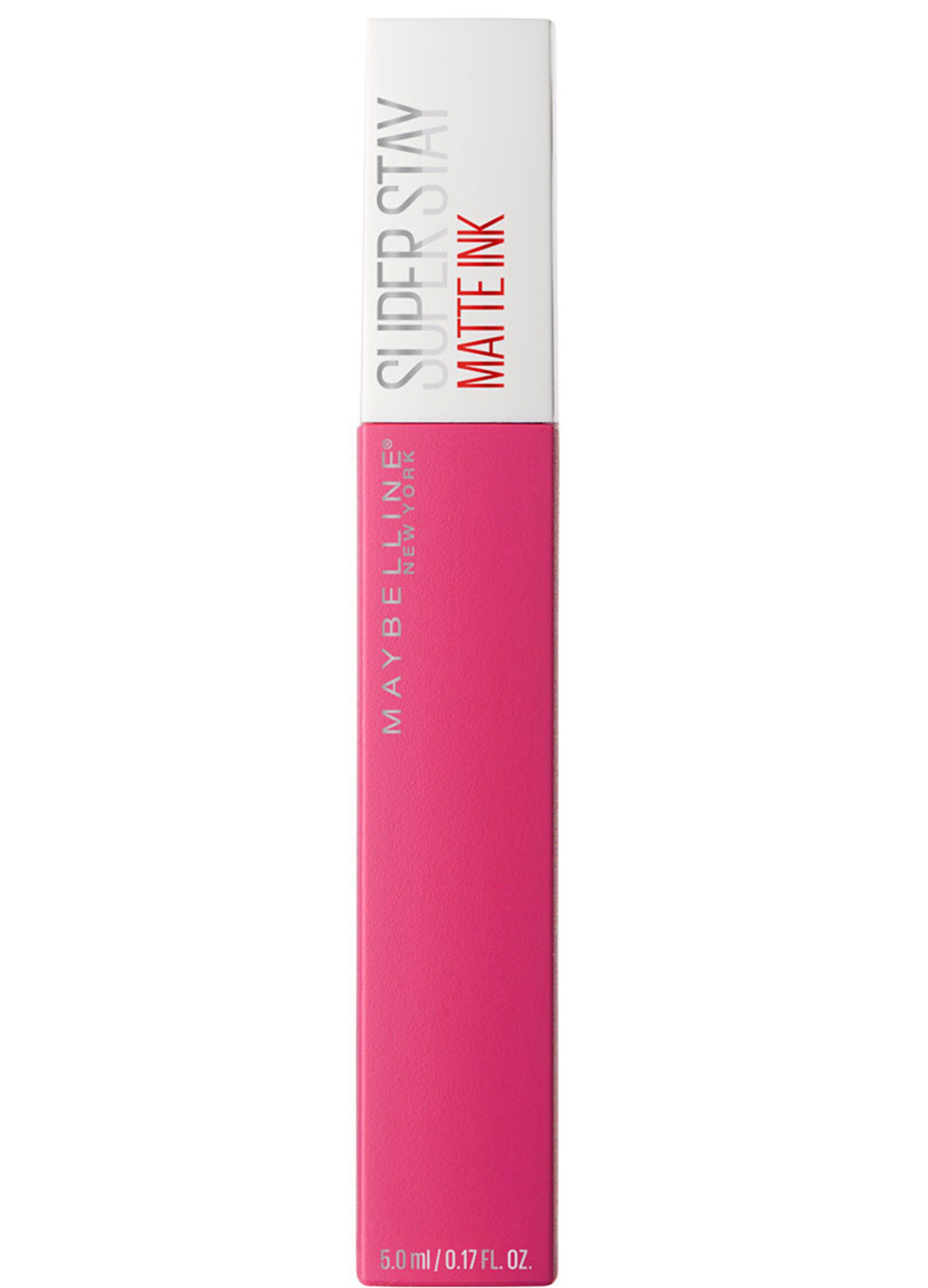 Maybelline New York Tinta Labbra SuperStay Matte Ink, Rossetto Matte Liquido a Lunga Tenuta, Romantic (30), 5 ml.