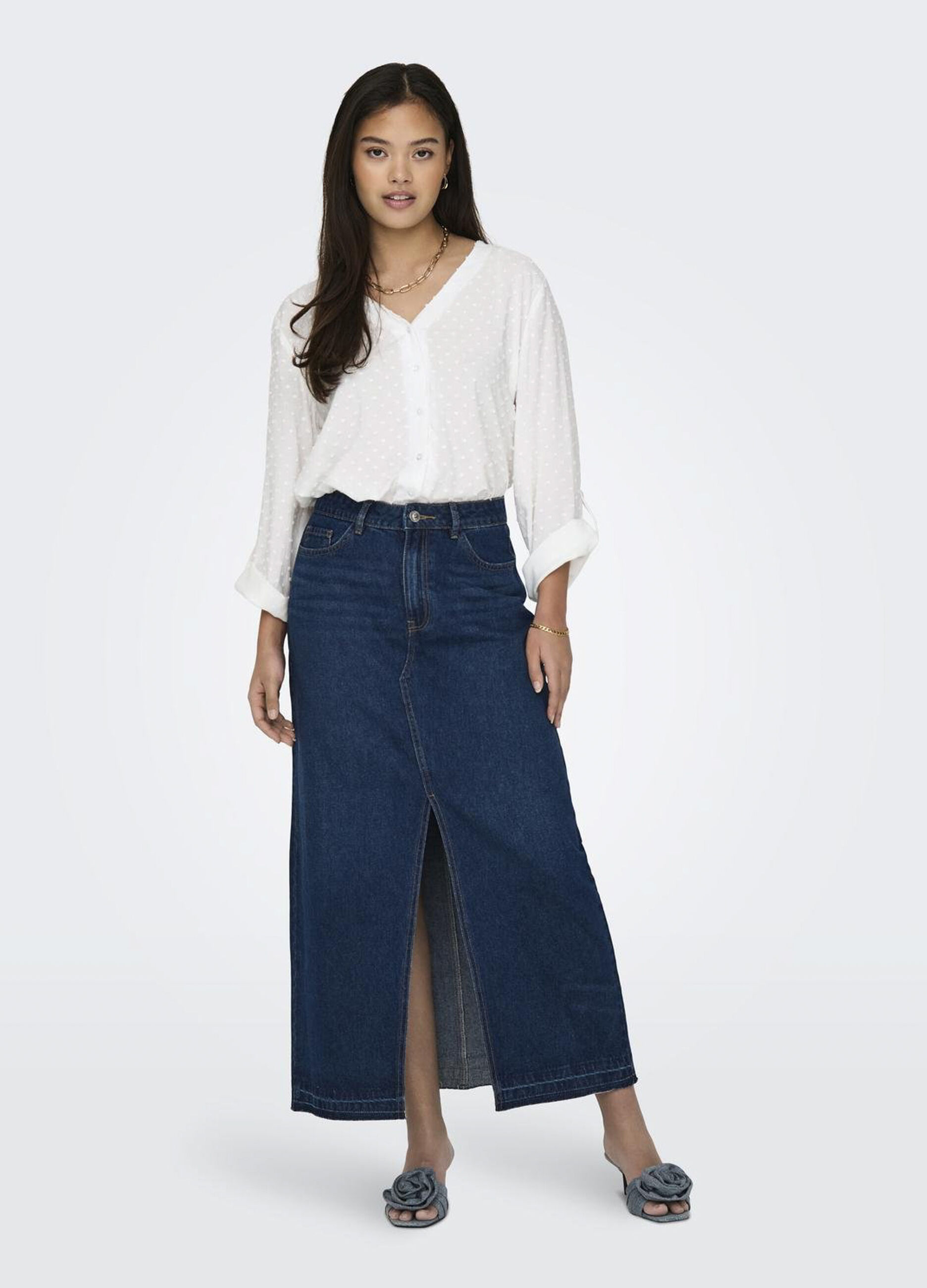 Camicia in puro cotone donna_0