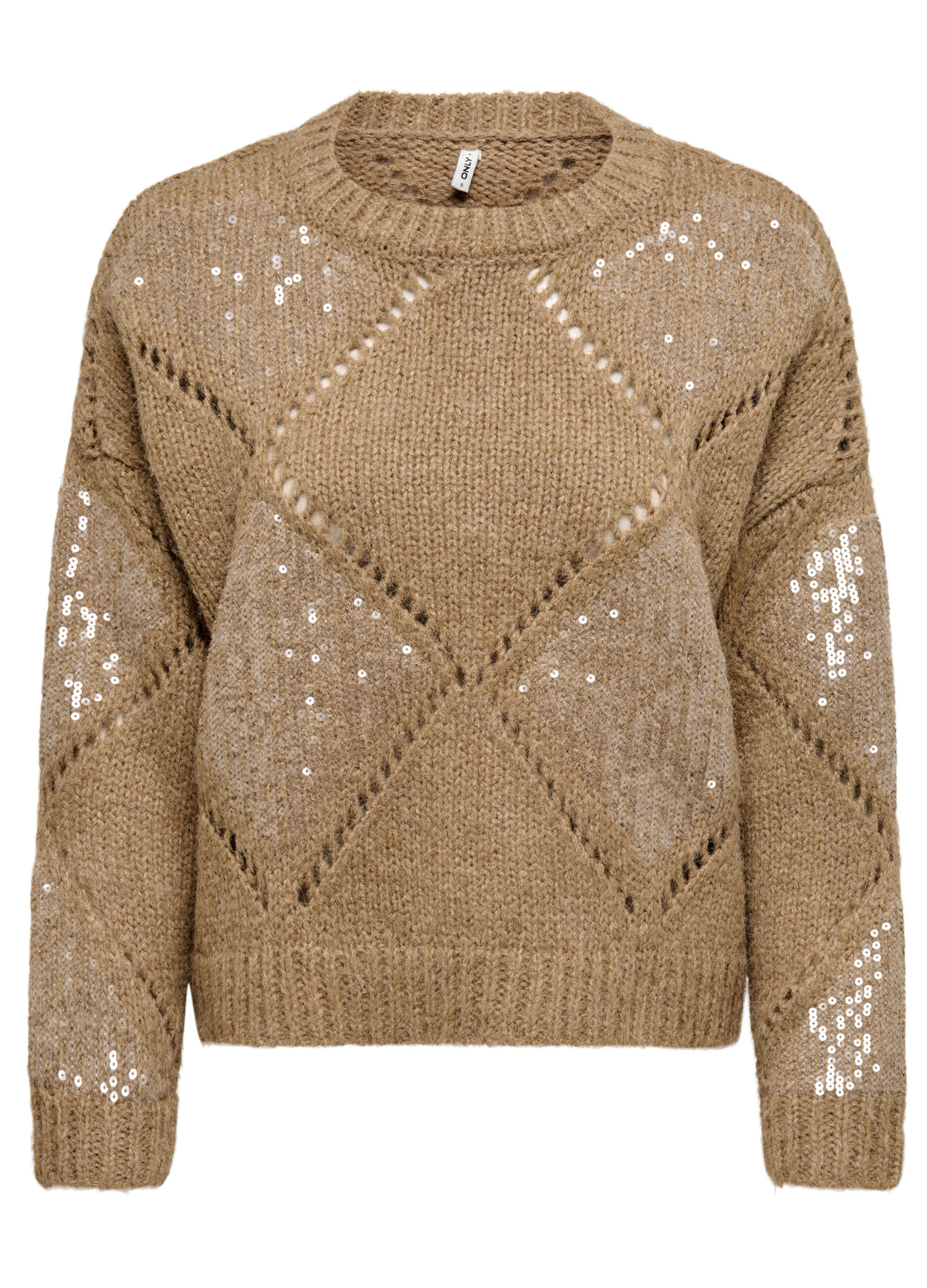 Tricot con paillettes donna_4