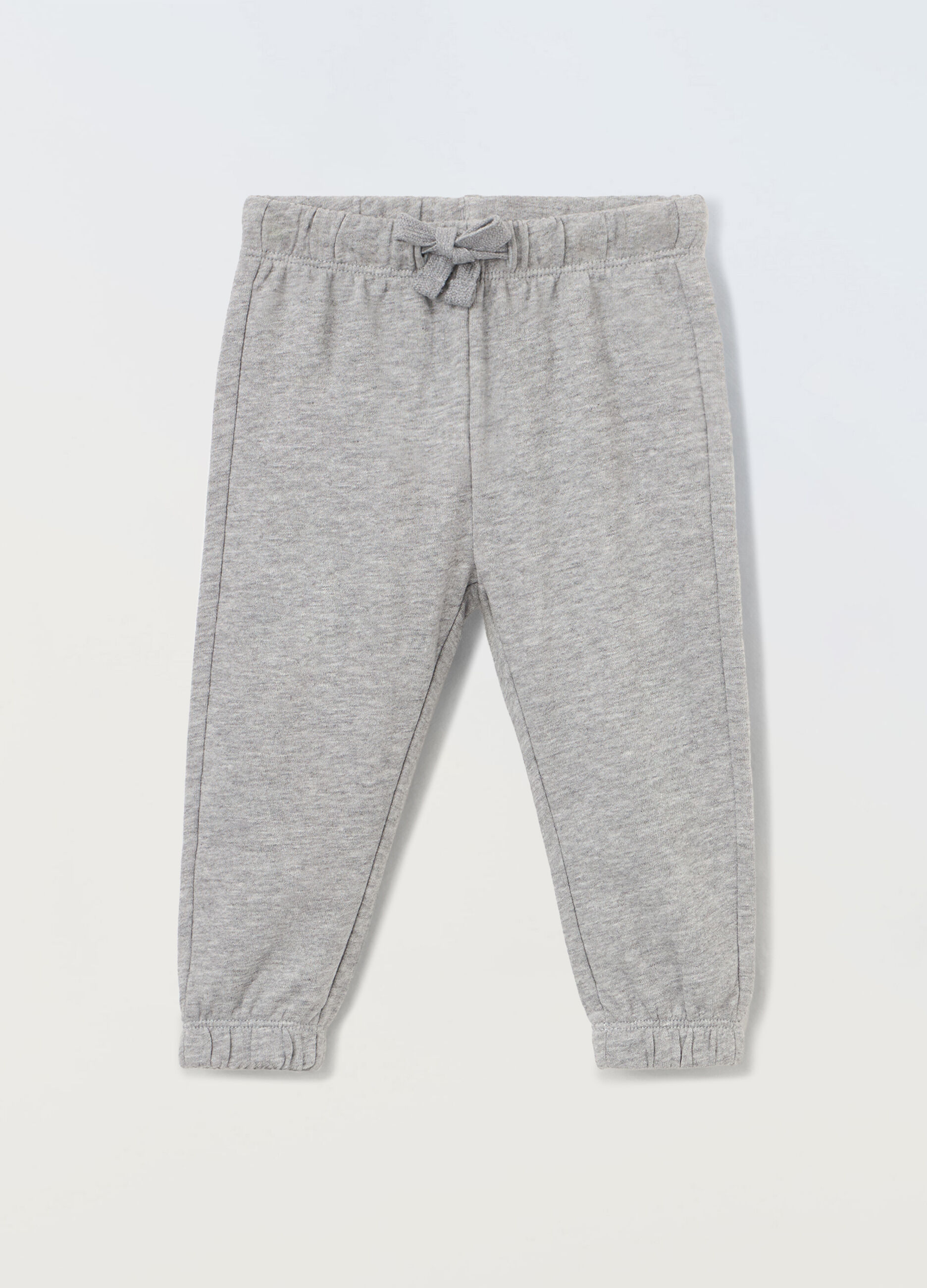 Joggers in french terry di cotone neonato_0
