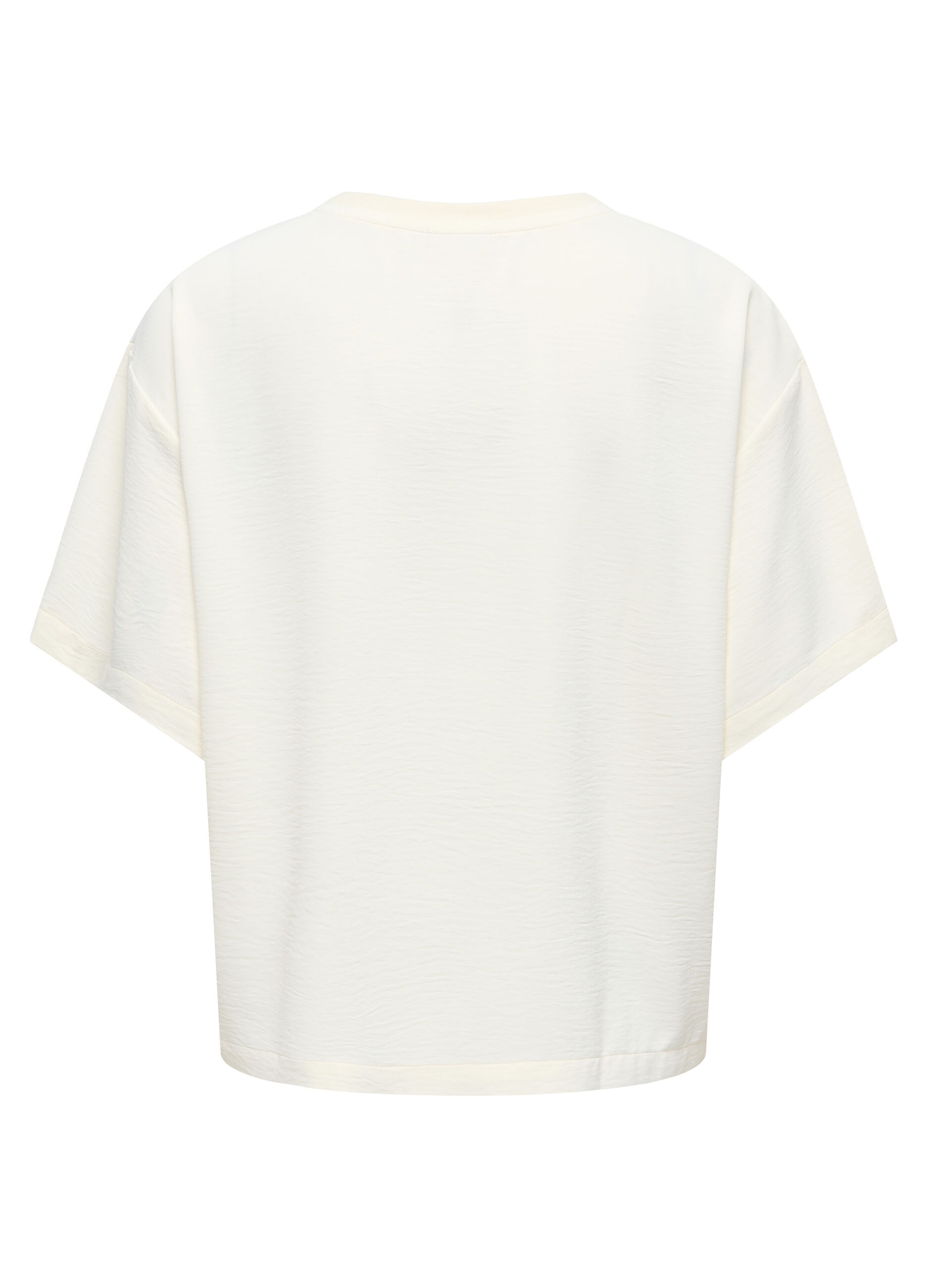 T-shirt regular fit con maniche a 3/4_1