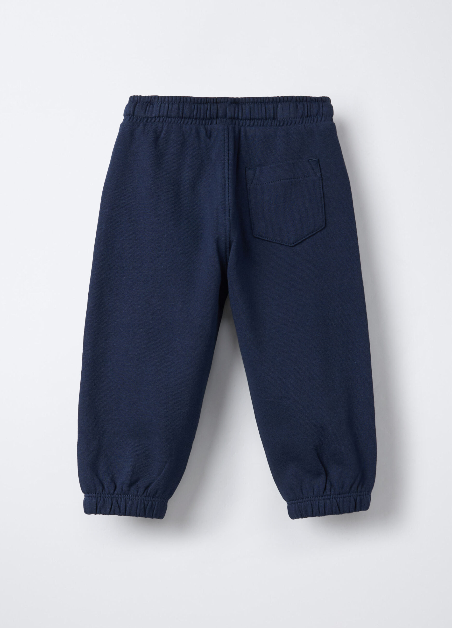 Jogger in puro cotone garzato Comfort Fit bimbo_1